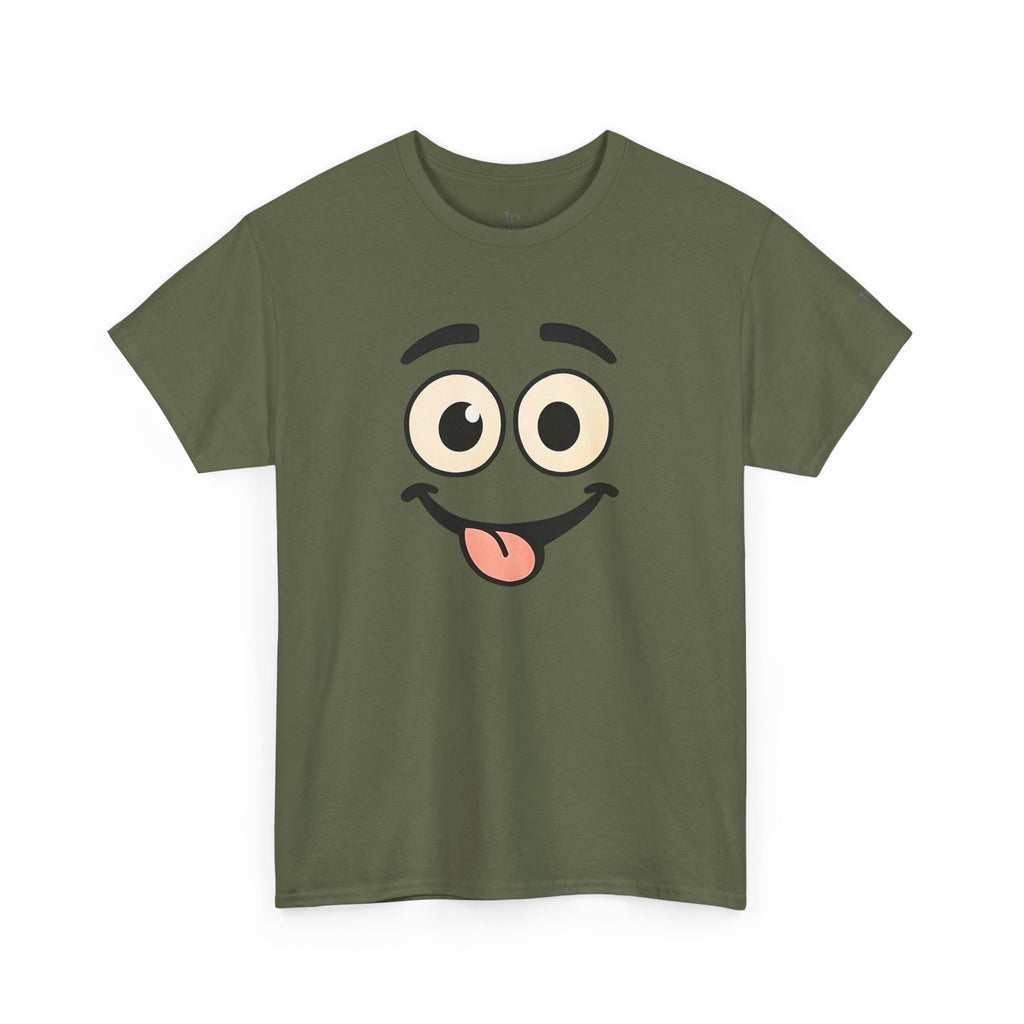 Goofy Smiley Face T-Shirt | Cute Tongue-Out Emoji Tee, JP Ellington Edition