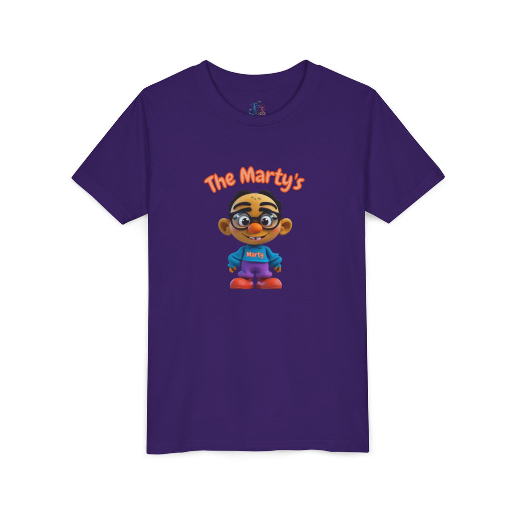 The Marty's Kid Character T-Shirt | Youth Tee, Cartoon Boy Design