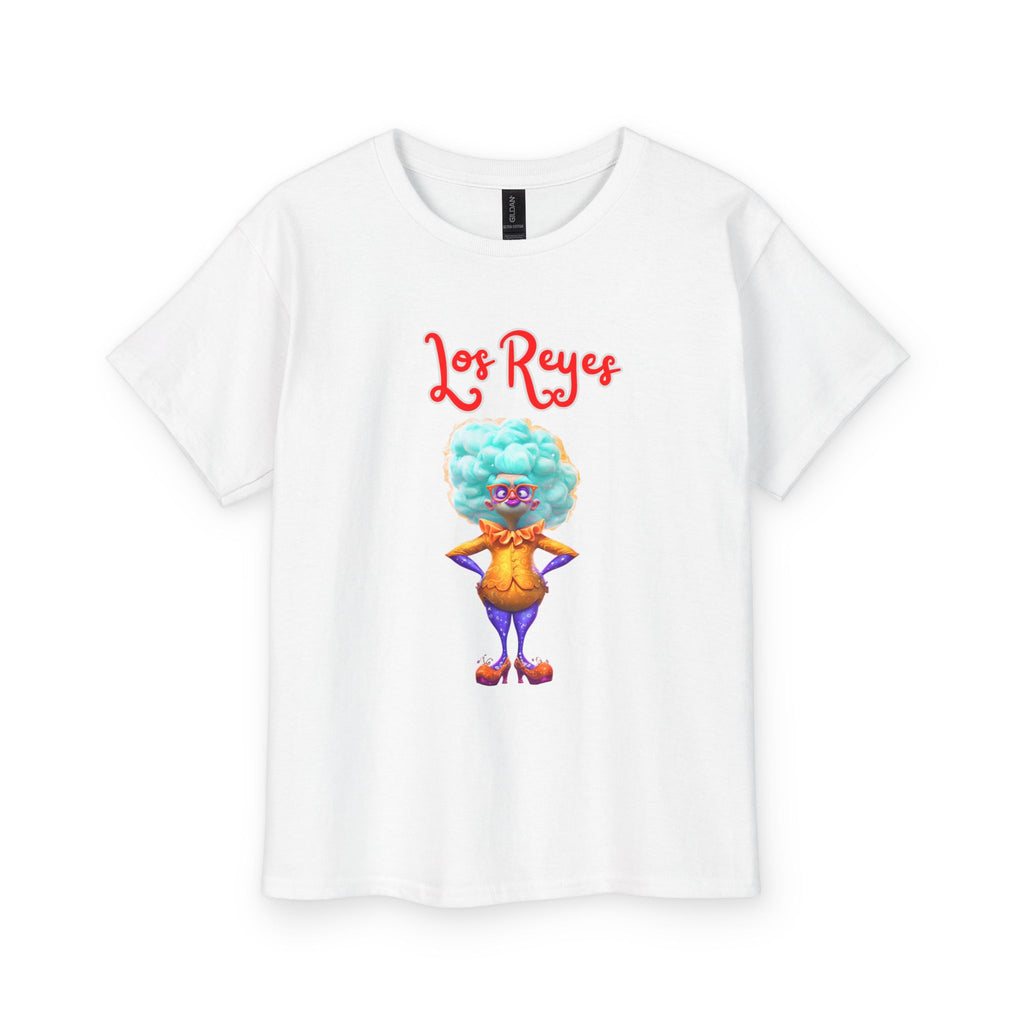 Los Reyes character graphic Tee | JPE Kids cotton t-shirt