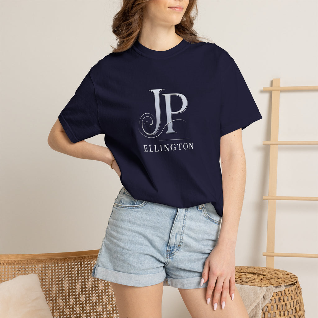 JP Ellington T-shirt | Initials Minimalist Lettering