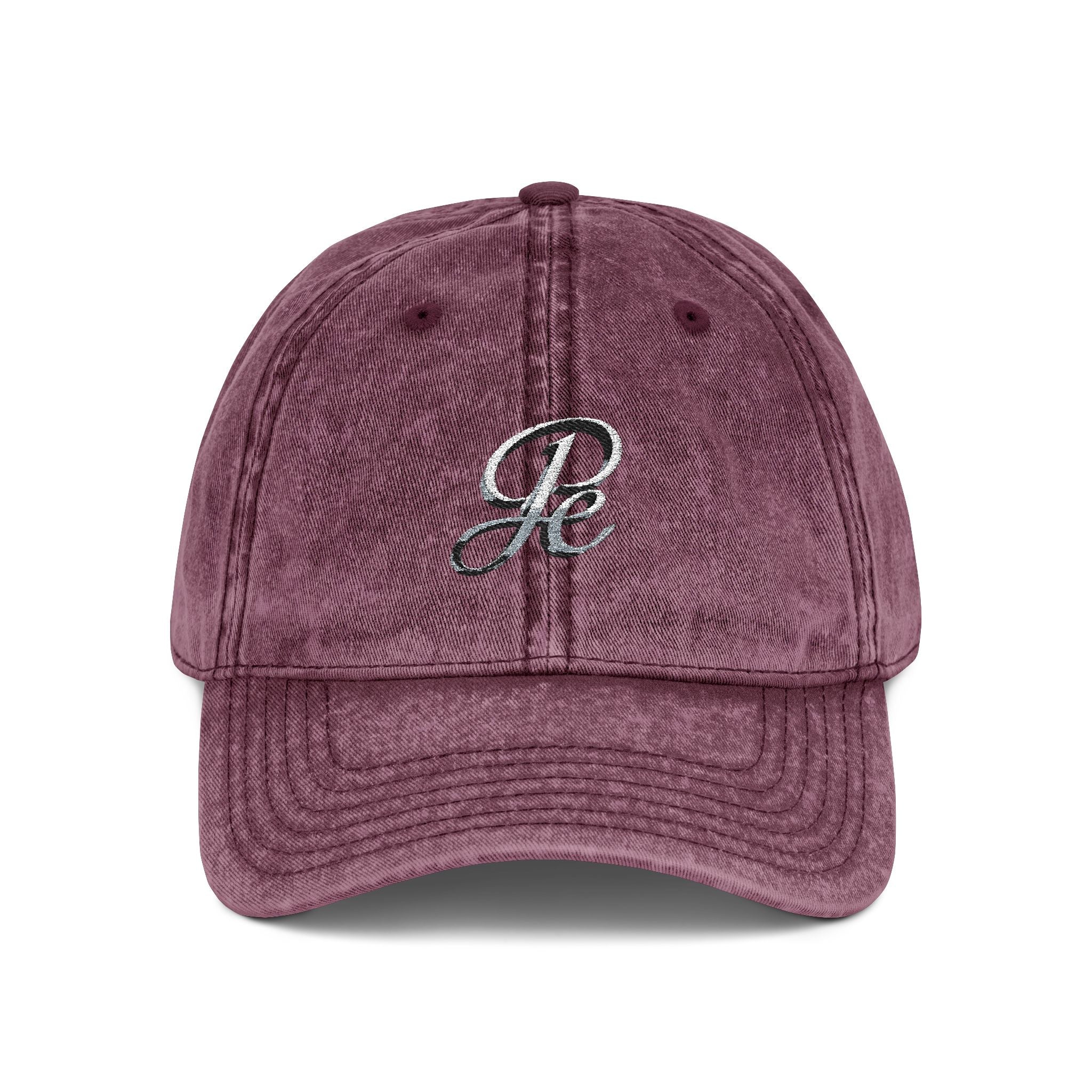 JP Ellington Vintage Kappe | Rote gewaschene Baseballkappe