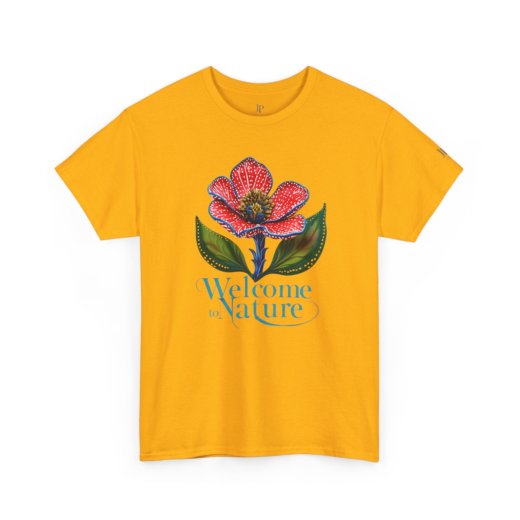 Welcome to Nature Floral Graphic Tee | Red Flower Illustration, JP Ellington Edition
