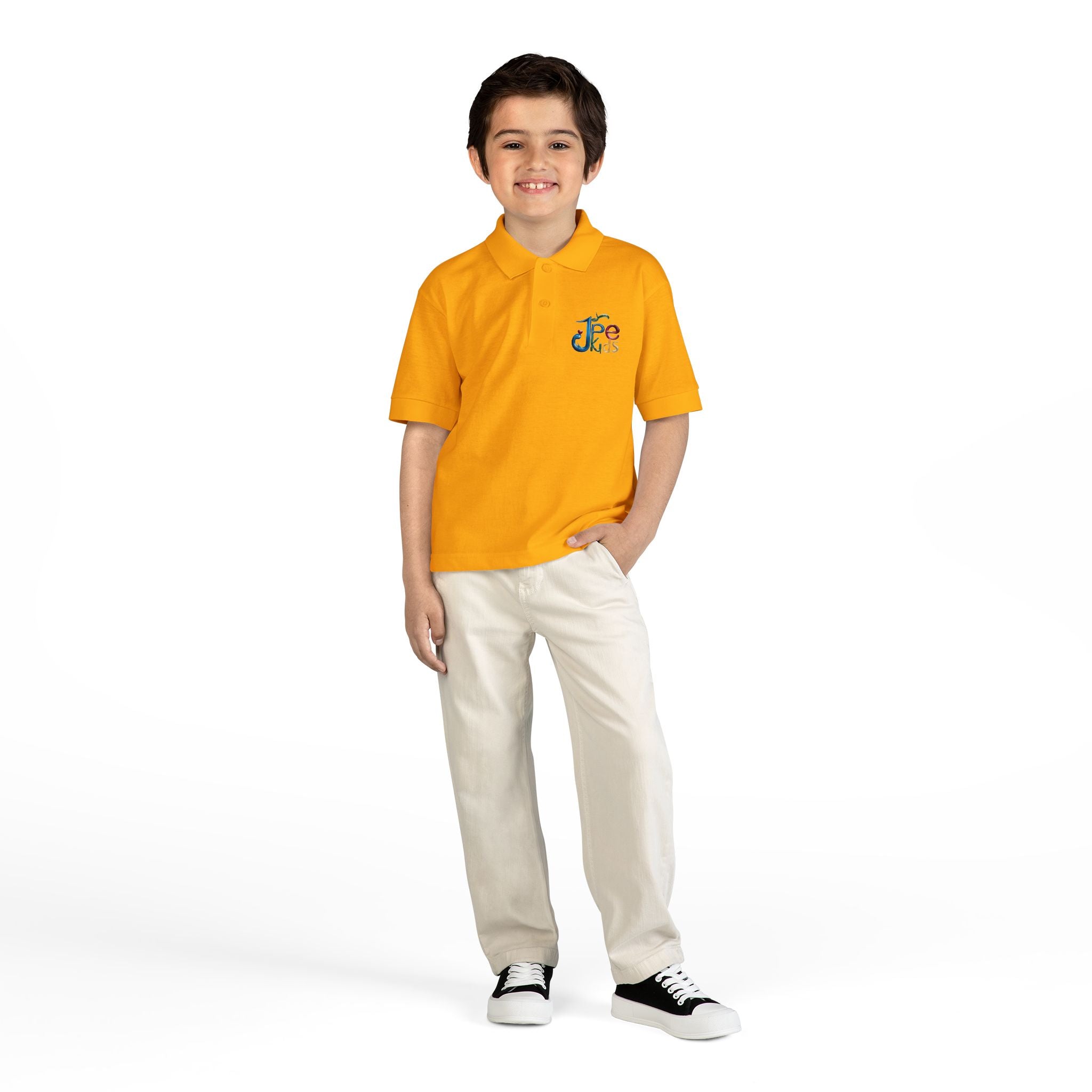 Colorful Kids Polo | Embroidered Hope Logo, JPE Kids
