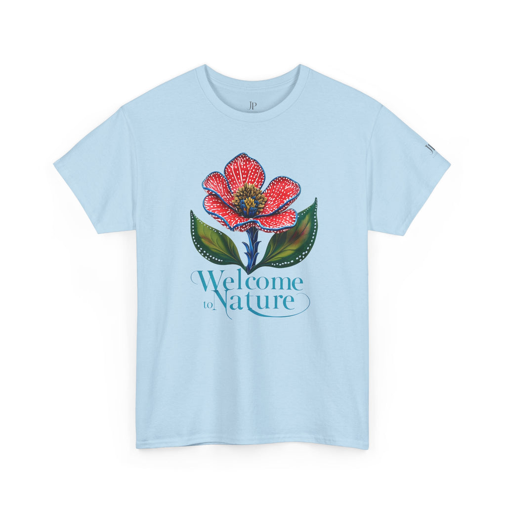 Welcome to Nature Floral Graphic Tee | Red Flower Illustration, JP Ellington Edition