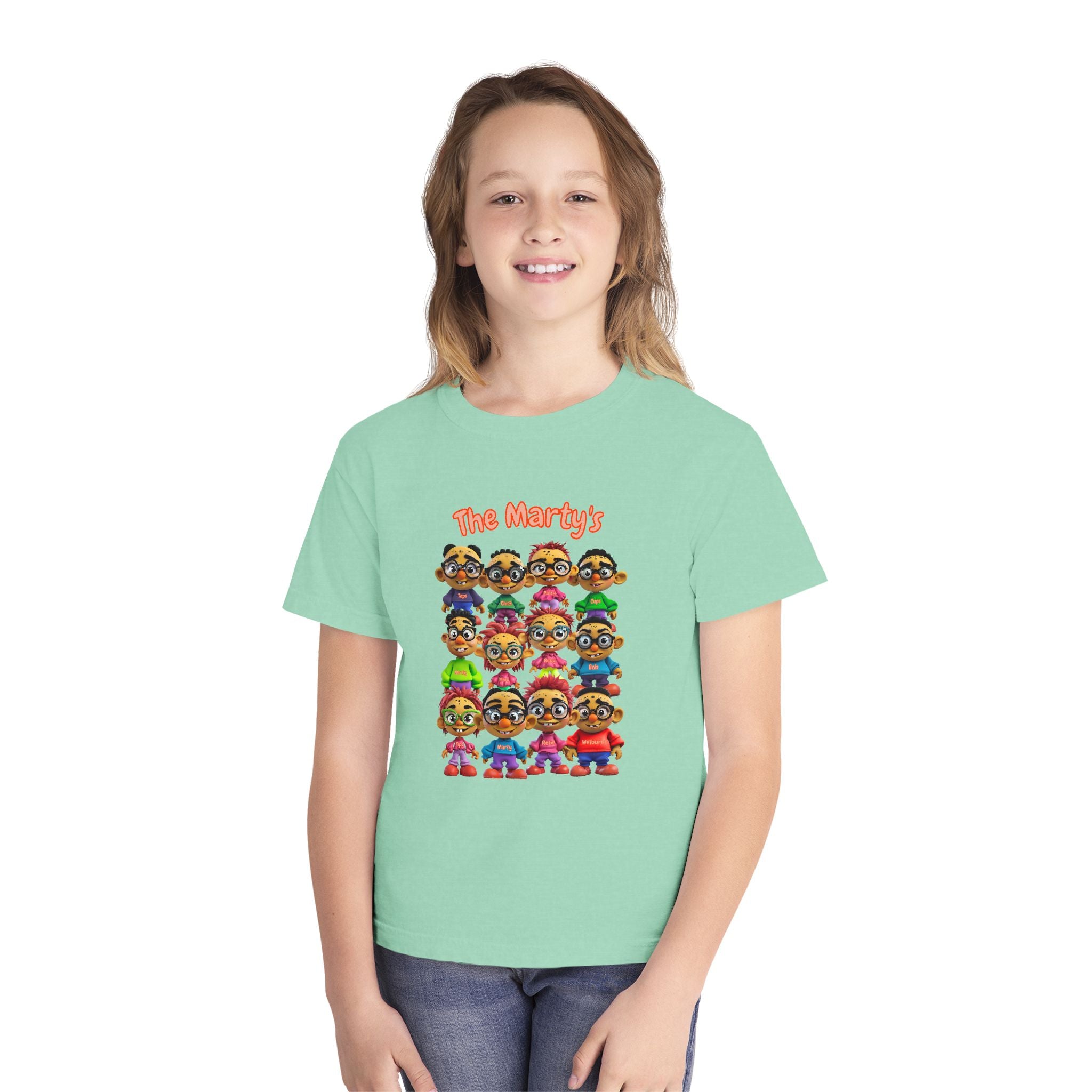 The Martys Cartoon T-Shirt | JPE Kids Graphic Character Shirt