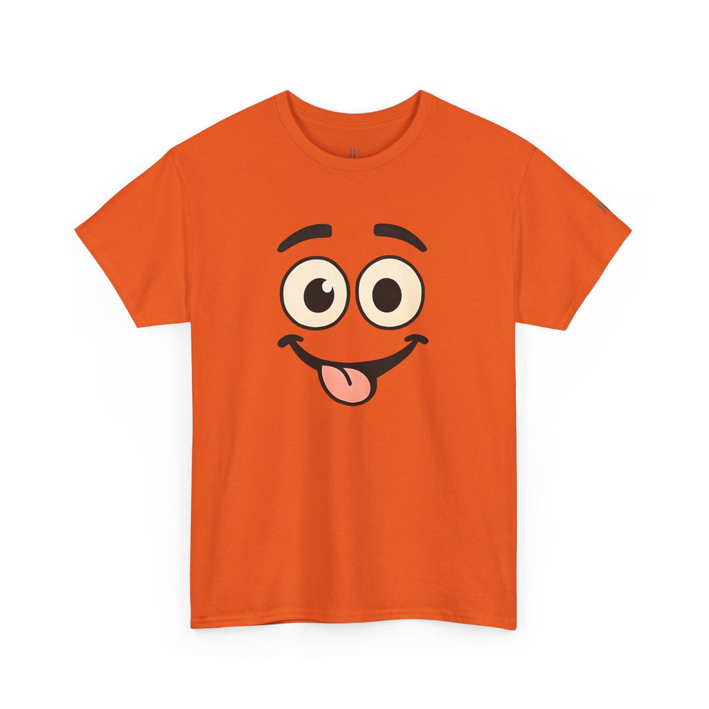 Goofy Smiley Face T-Shirt | Cute Tongue-Out Emoji Tee, JP Ellington Edition