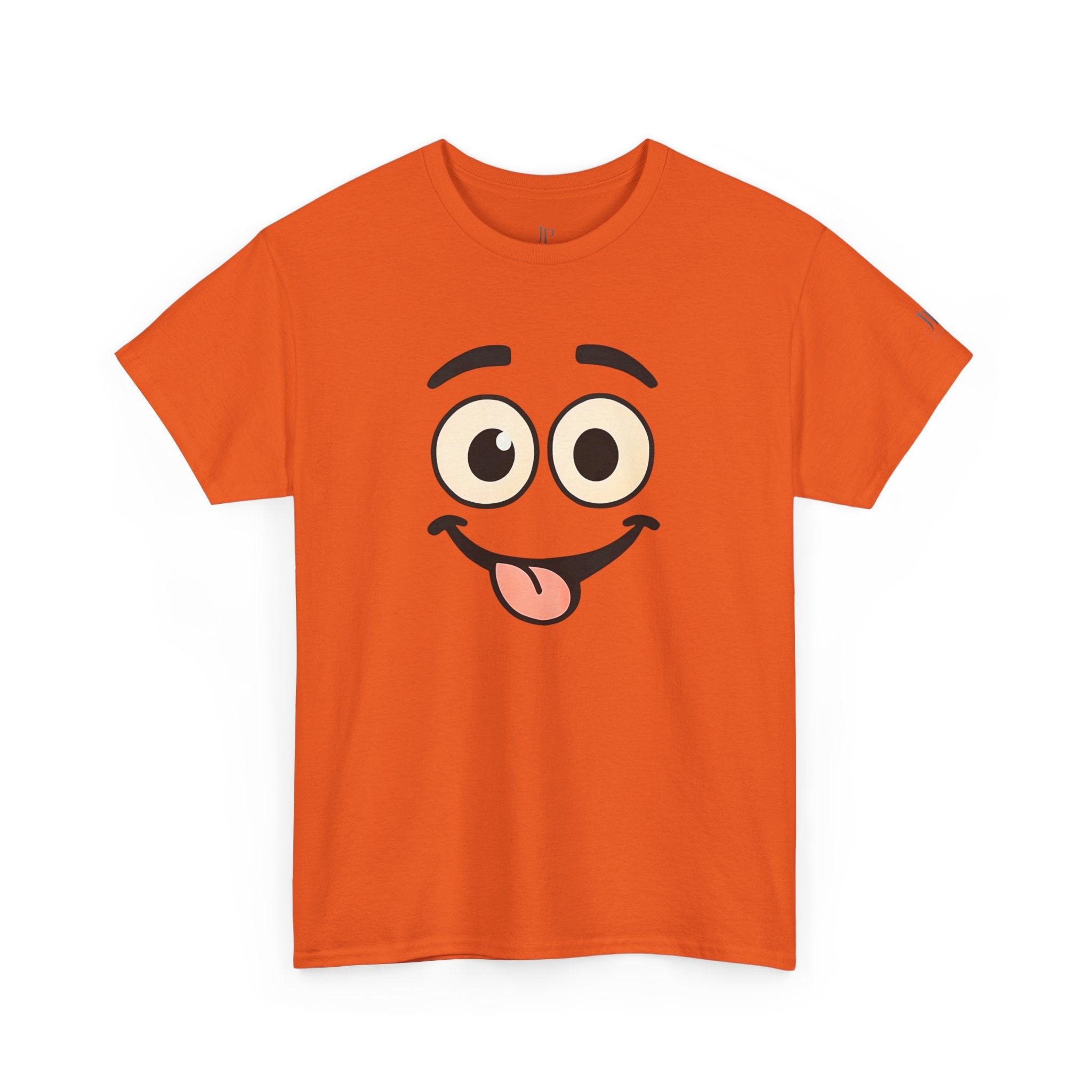 Goofy Smiley Face T-Shirt | Cute Tongue-Out Emoji Tee, JP Ellington Edition