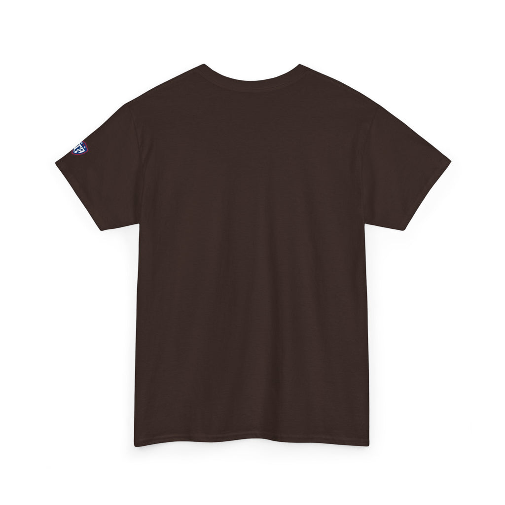 Tough Attack Tee | Sports Slogan, Retro College Lettering, Titan Athletic, JP Ellington