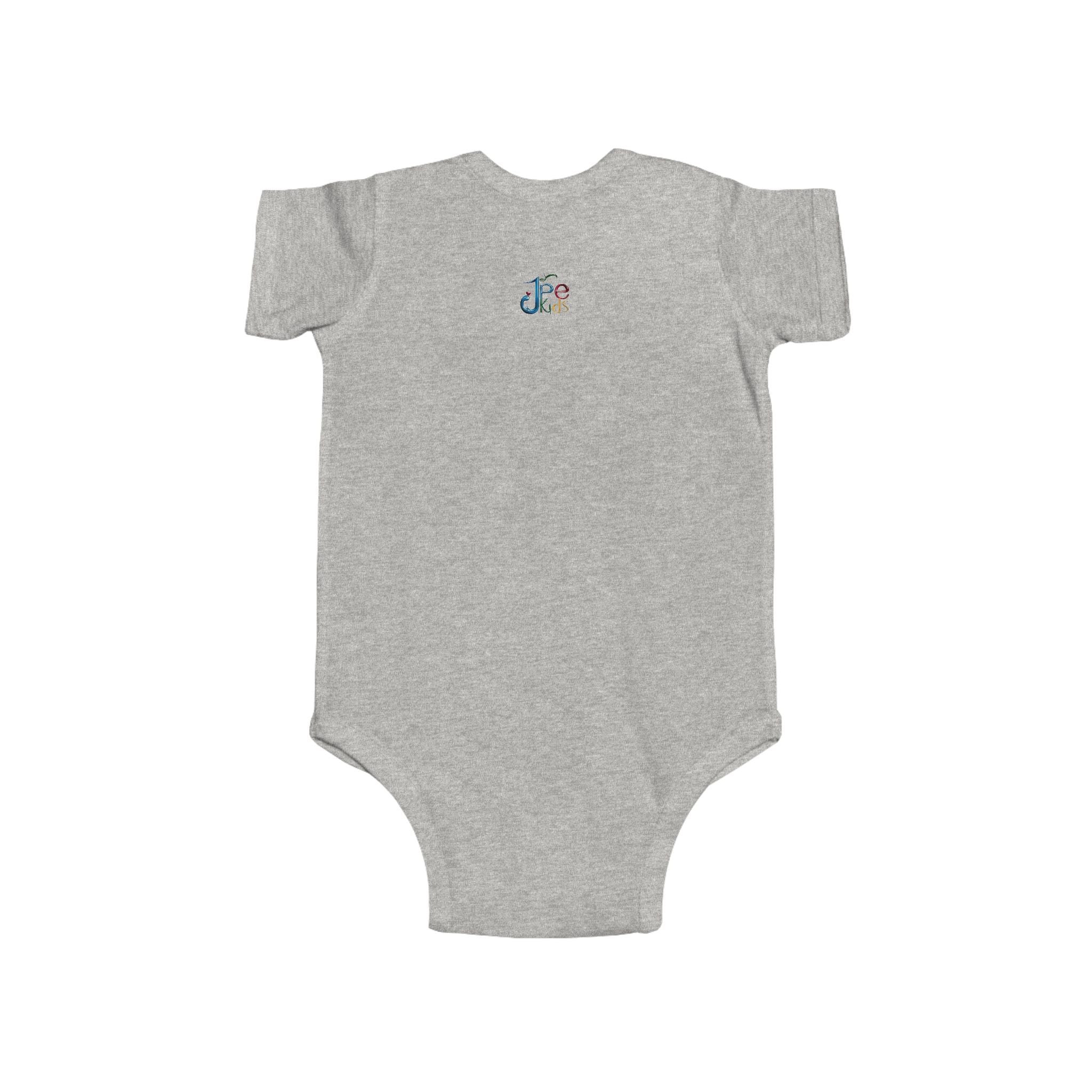 Cute Bear with Rainbow Bodysuit | Baby Onesie Floral Clouds, JPE Kids Edition