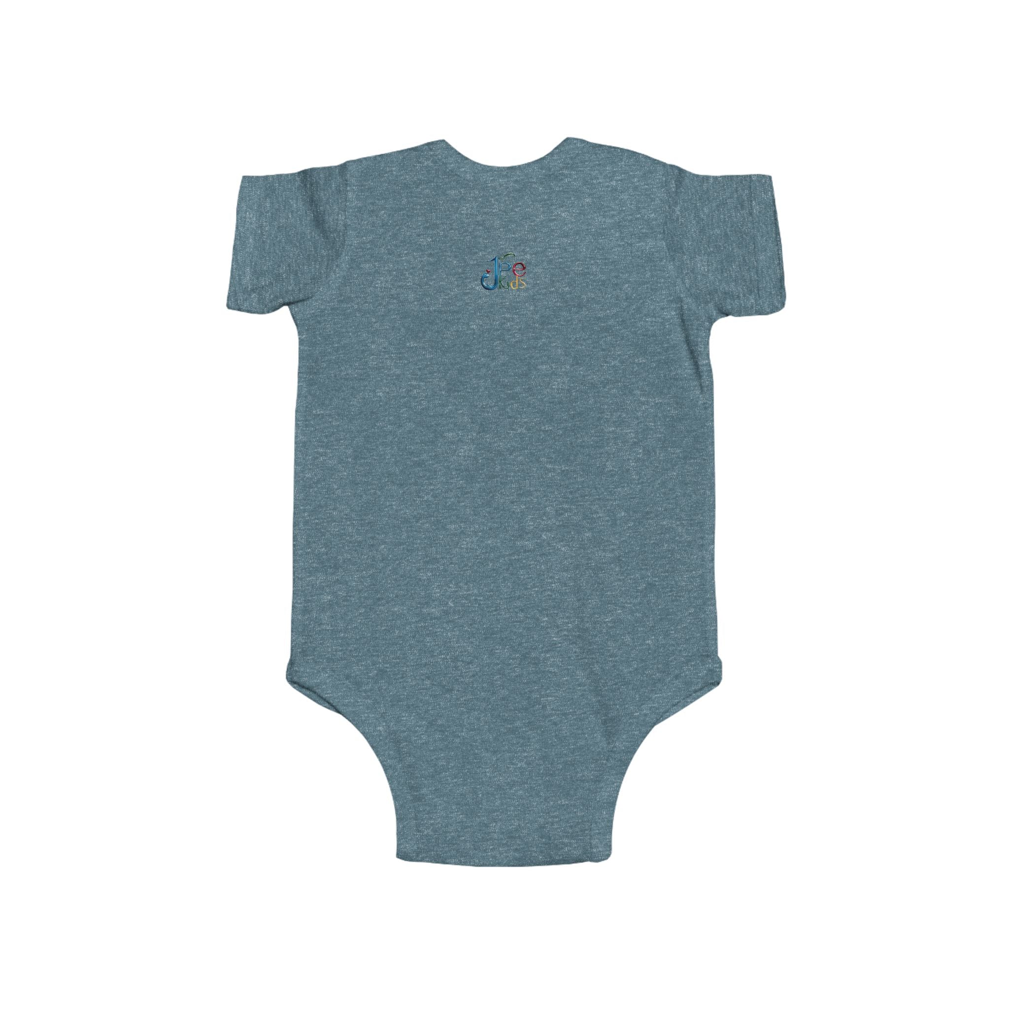 Cute Bear with Rainbow Bodysuit | Baby Onesie Floral Clouds, JPE Kids Edition