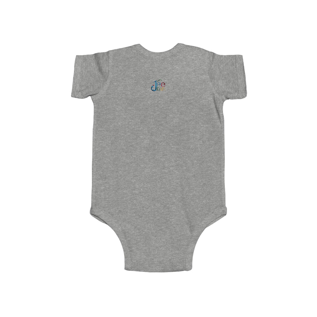 Cute Bear with Rainbow Bodysuit | Baby Onesie Floral Clouds, JPE Kids Edition