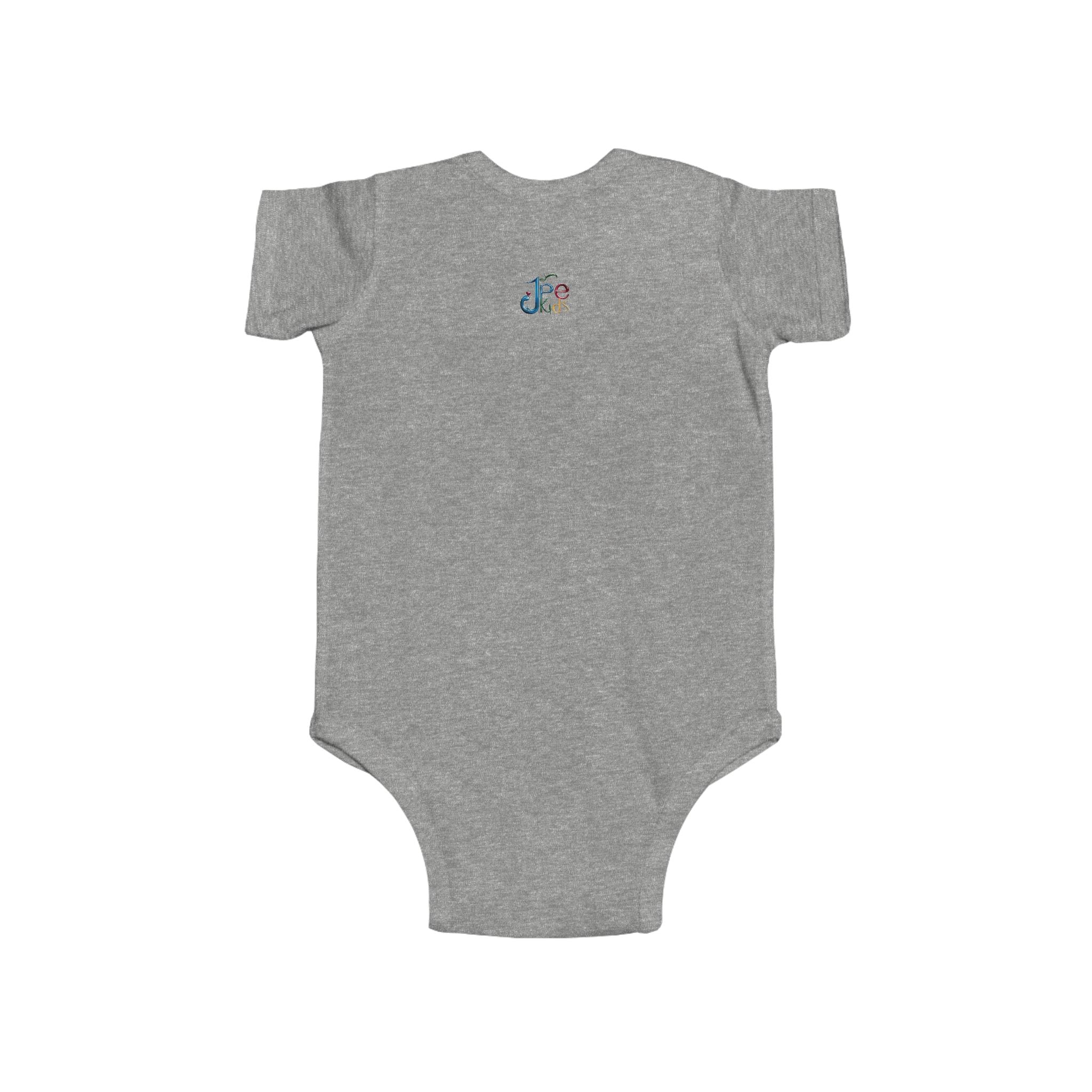 Cute Bear with Rainbow Bodysuit | Baby Onesie Floral Clouds, JPE Kids Edition