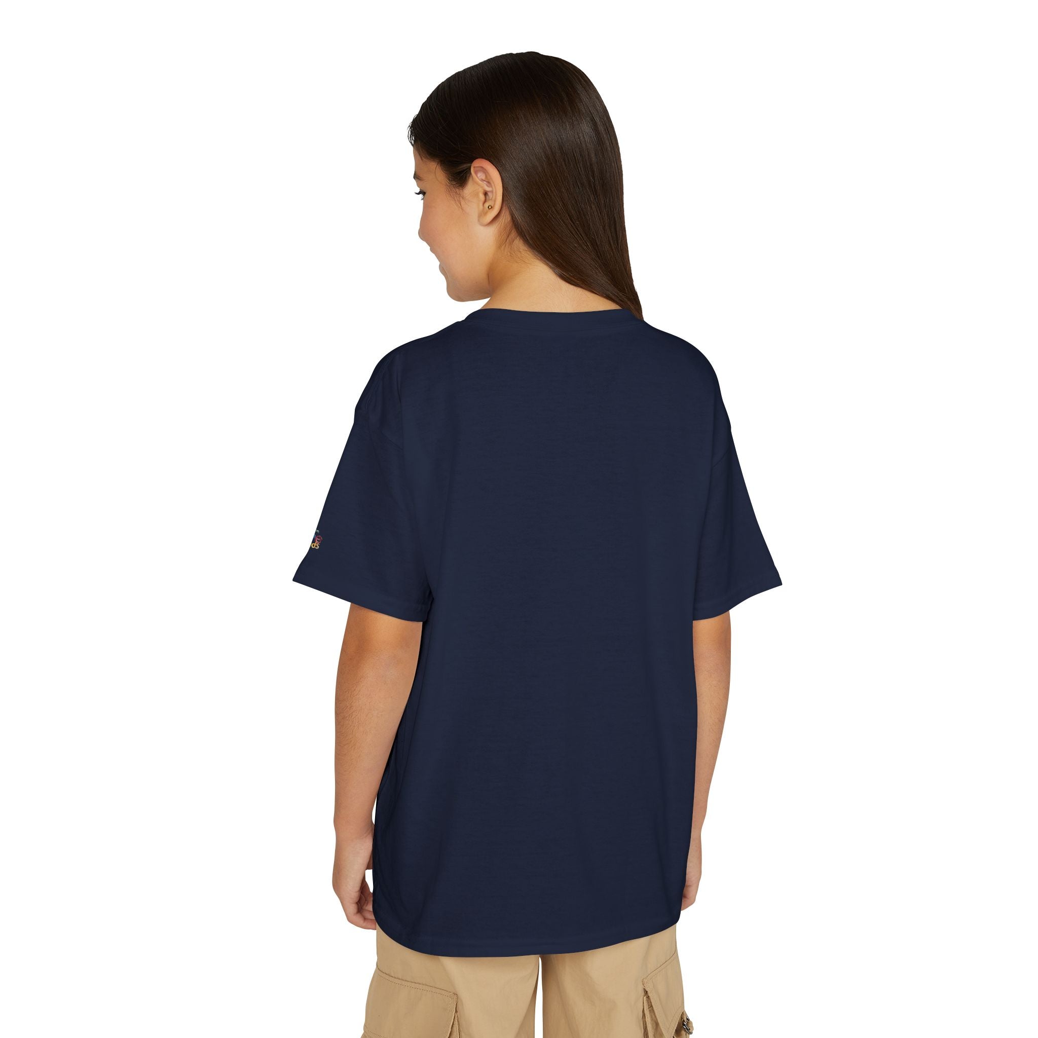 Cosmic Cadets alien head Youth T-Shirt | retro space, neon sci-fi, JPE Kids