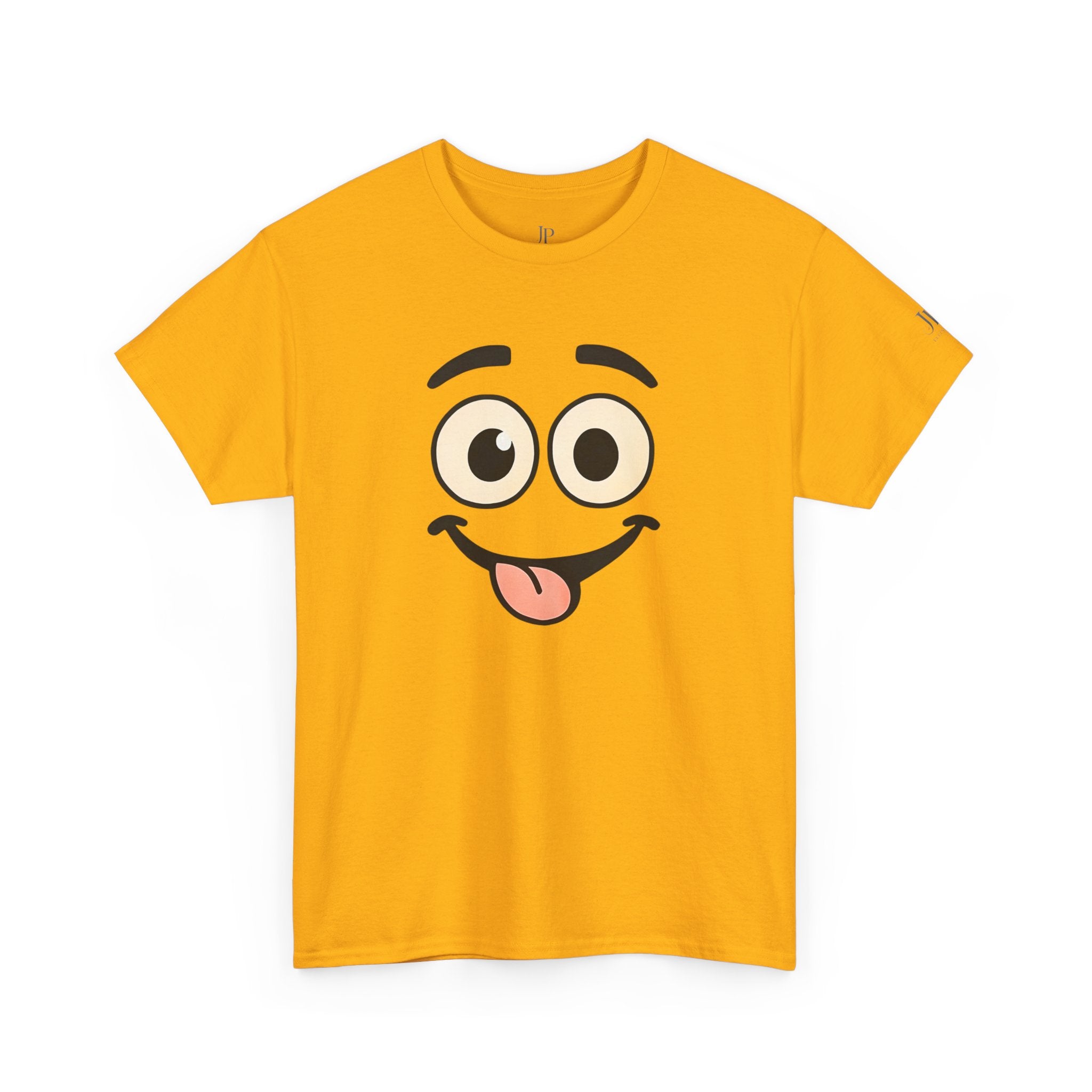 Goofy Smiley Face T-Shirt | Cute Tongue-Out Emoji Tee, JP Ellington Edition