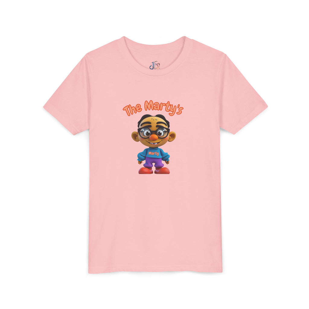 The Marty's Kid Character T-Shirt | Youth Tee, Cartoon Boy Design