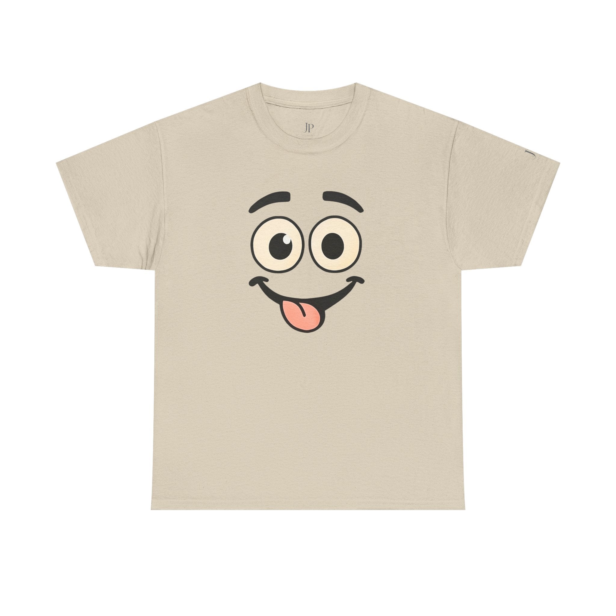 Goofy Smiley Face T-Shirt | Cute Tongue-Out Emoji Tee, JP Ellington Edition
