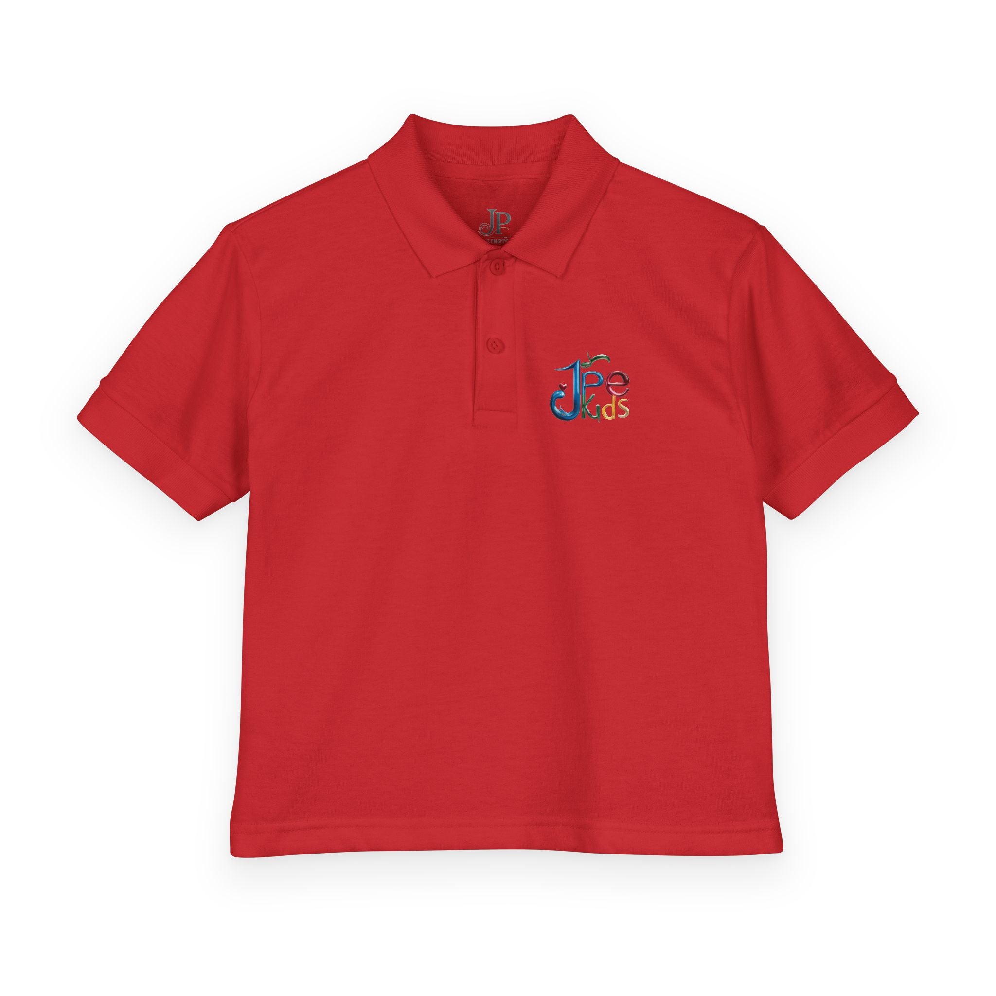 Buntes Kinder-Poloshirt | Besticktes Hope-Logo, JPE Kids