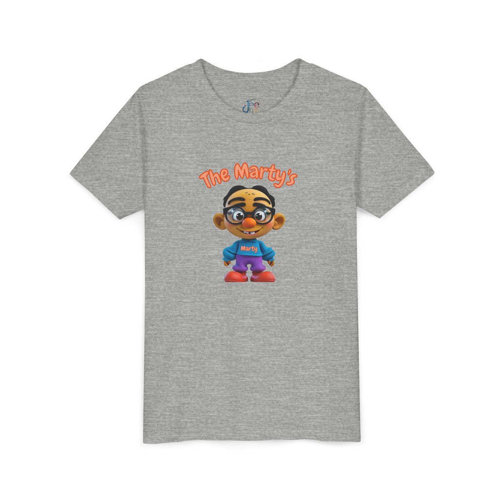 The Marty's Kid Character T-Shirt | Youth Tee, Cartoon Boy Design