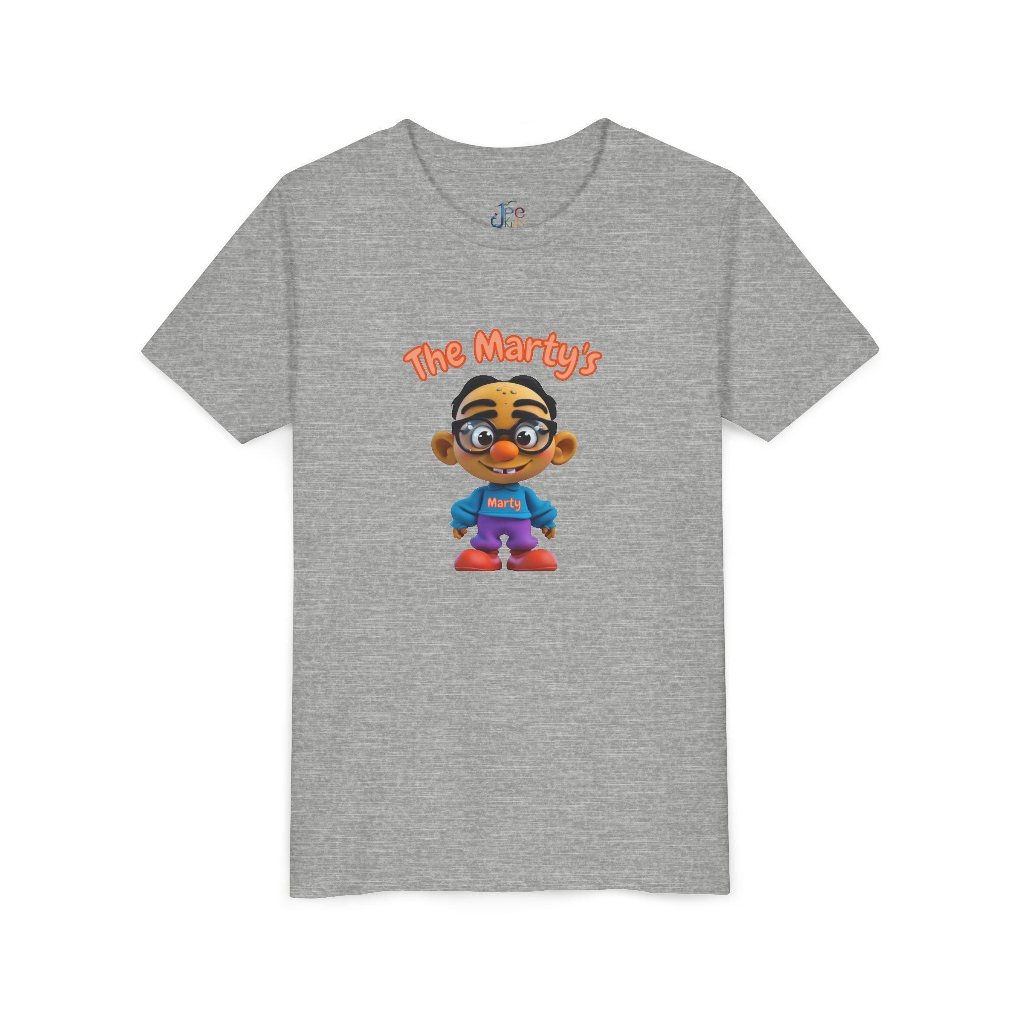The Marty's Kid Character T-Shirt | Youth Tee, Cartoon Boy Design
