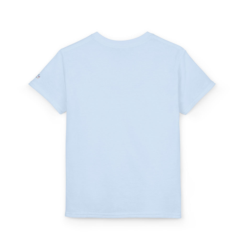 Neero Candy Splash Youth T-Shirt | Colorful Bubble Letter Graphic, JPE Kids Edition