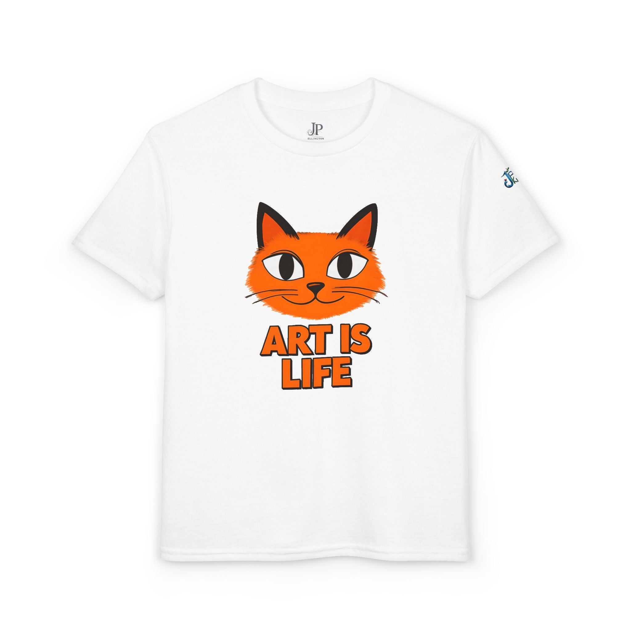 Art Is Life T-Shirt für Jugendliche | Grafik-T-Shirt für Kinder, JPE Kids Edition