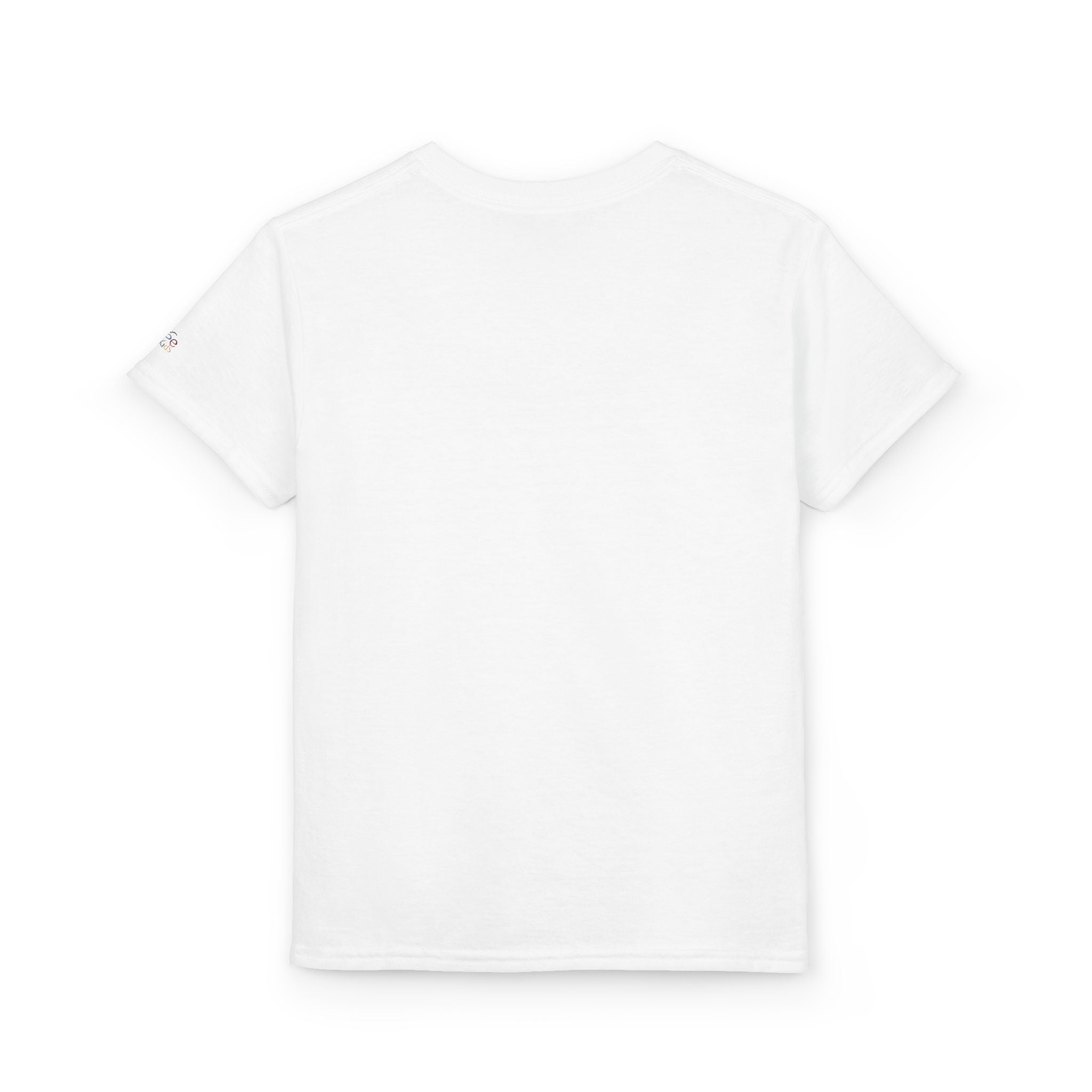 Colorful Graffiti Name Print Youth T-Shirt | Bubble Letter Art, JPE Kids Edition