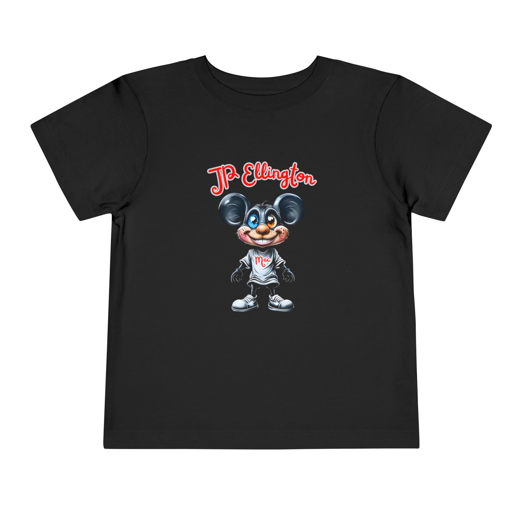 JP Ellington Cartoon Maus Charakter T-Shirt | Maus-Illustration im Vintage-Stil