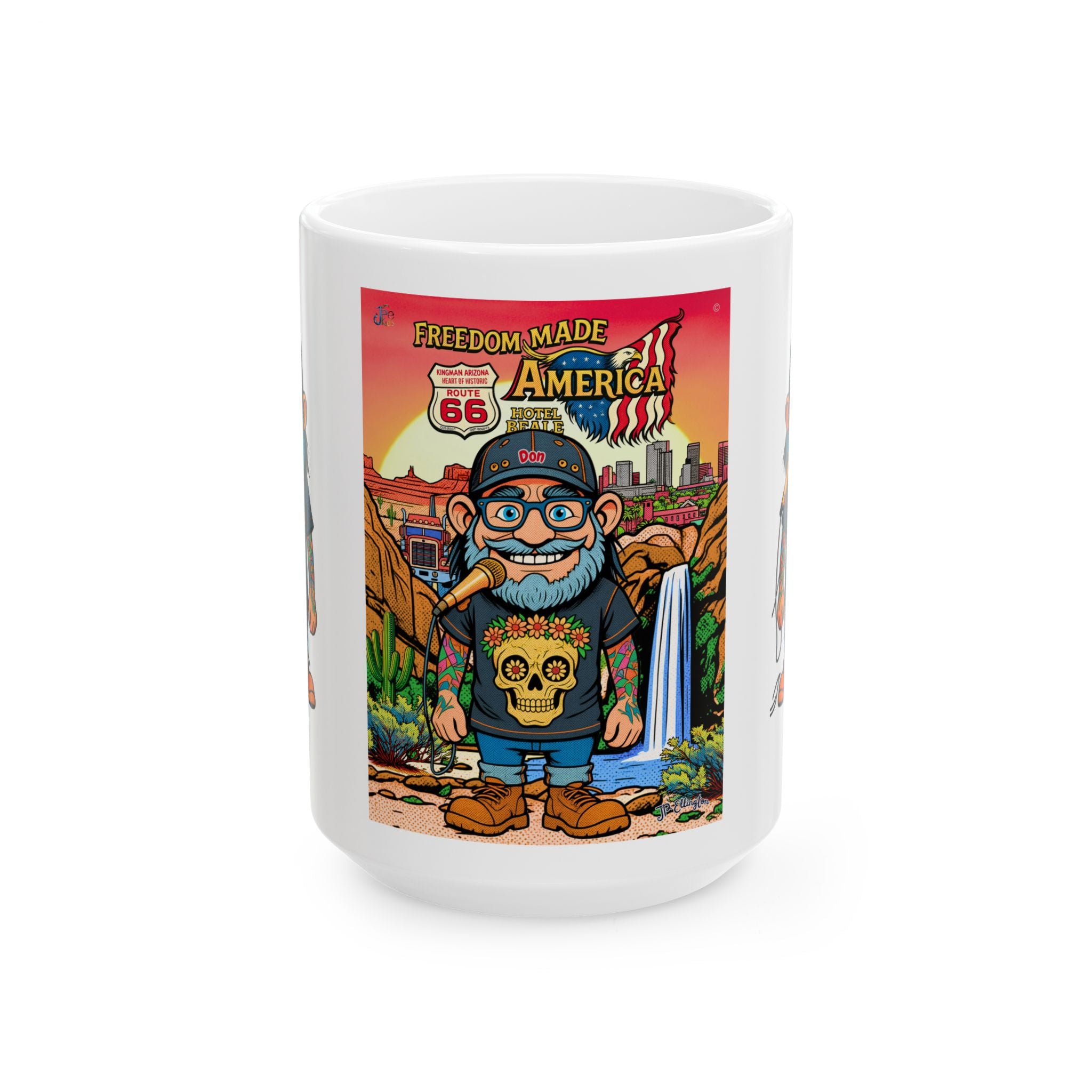 Freedom made America cup - Arizona Kaffeetasse, USA Kaffeetasse