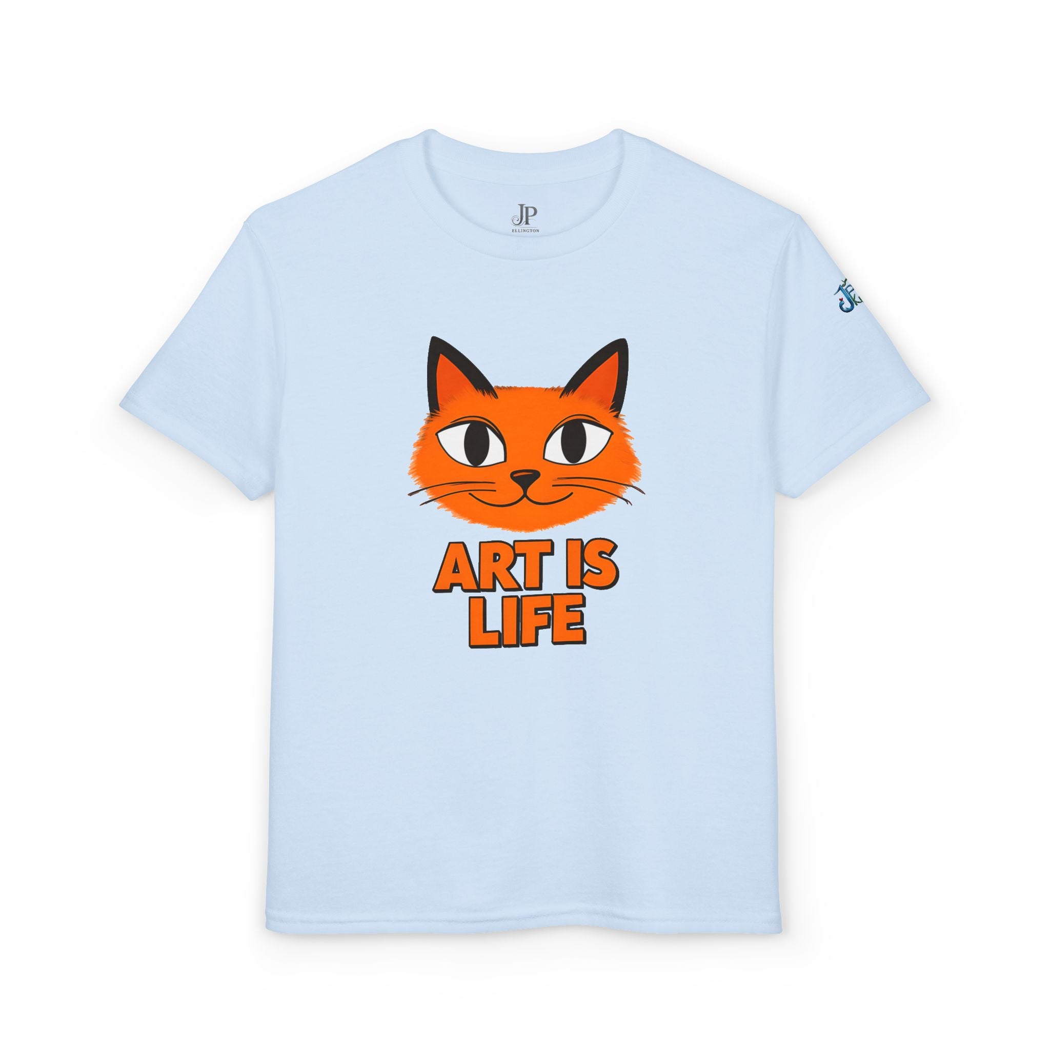 Art Is Life T-Shirt für Jugendliche | Grafik-T-Shirt für Kinder, JPE Kids Edition