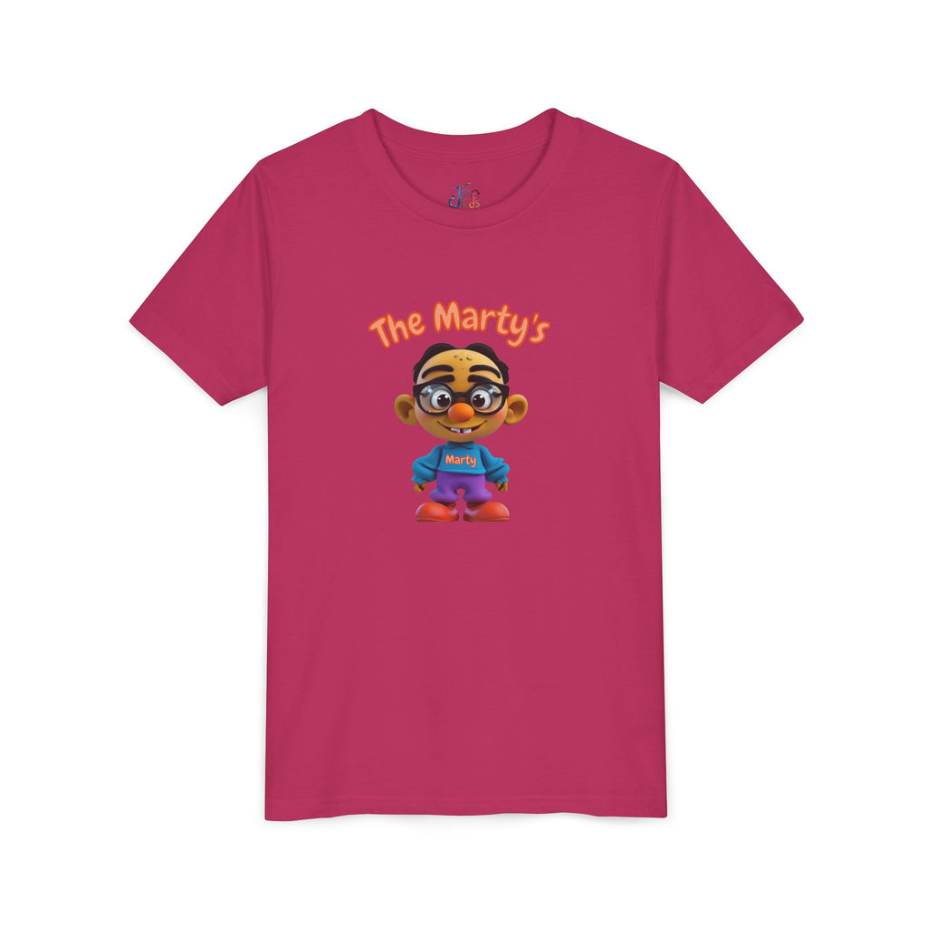 The Marty's Kid Character T-Shirt | Youth Tee, Cartoon Boy Design