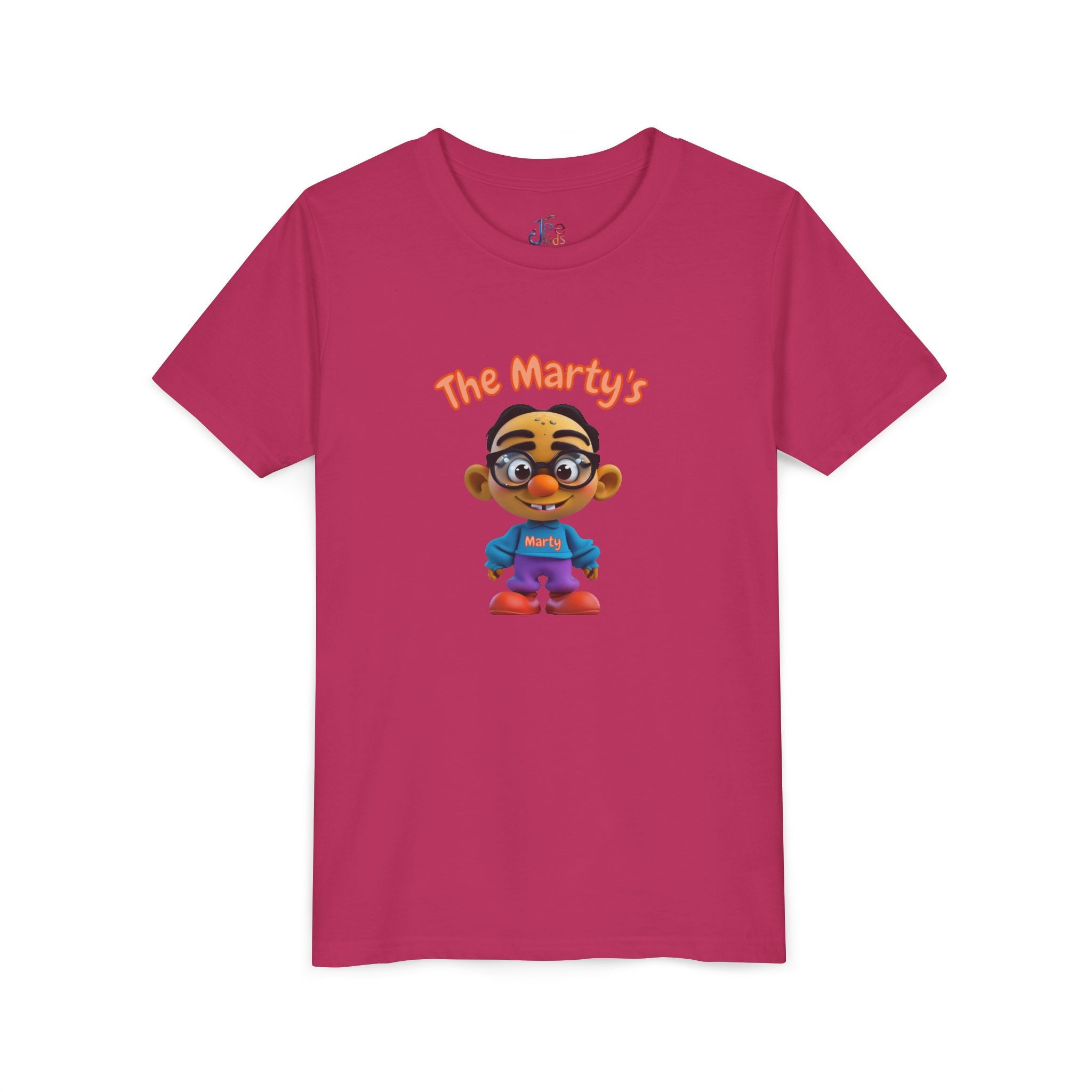 The Marty's Kid Character T-Shirt | Youth Tee, Cartoon Boy Design