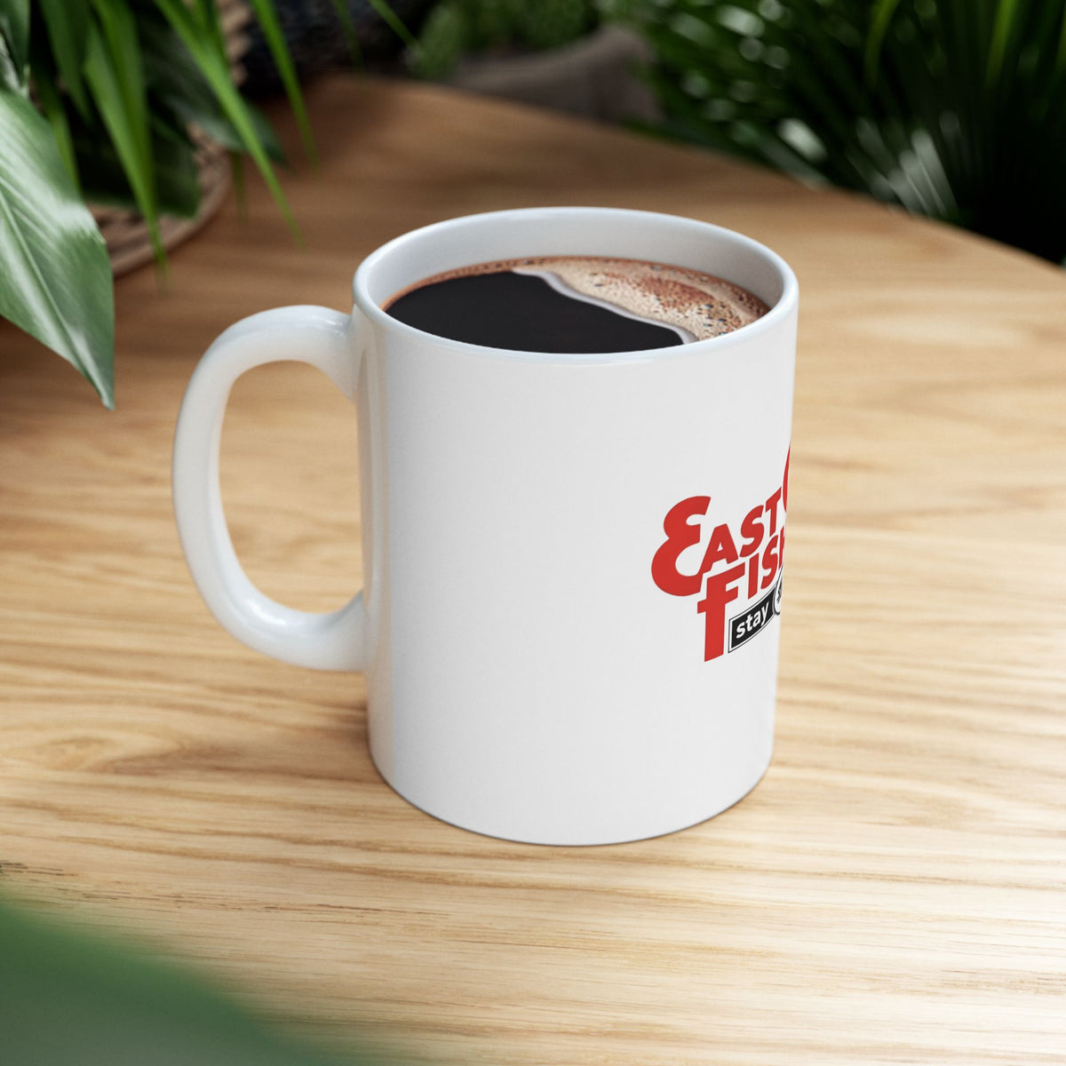 East Coast Fisheries Ceramic Mug – "Stay Calm" Fishing Coffee Cup 11oz