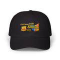 Freedom Made America Route 66 Map Dad Cap | Patriotic USA Flag Embroidered