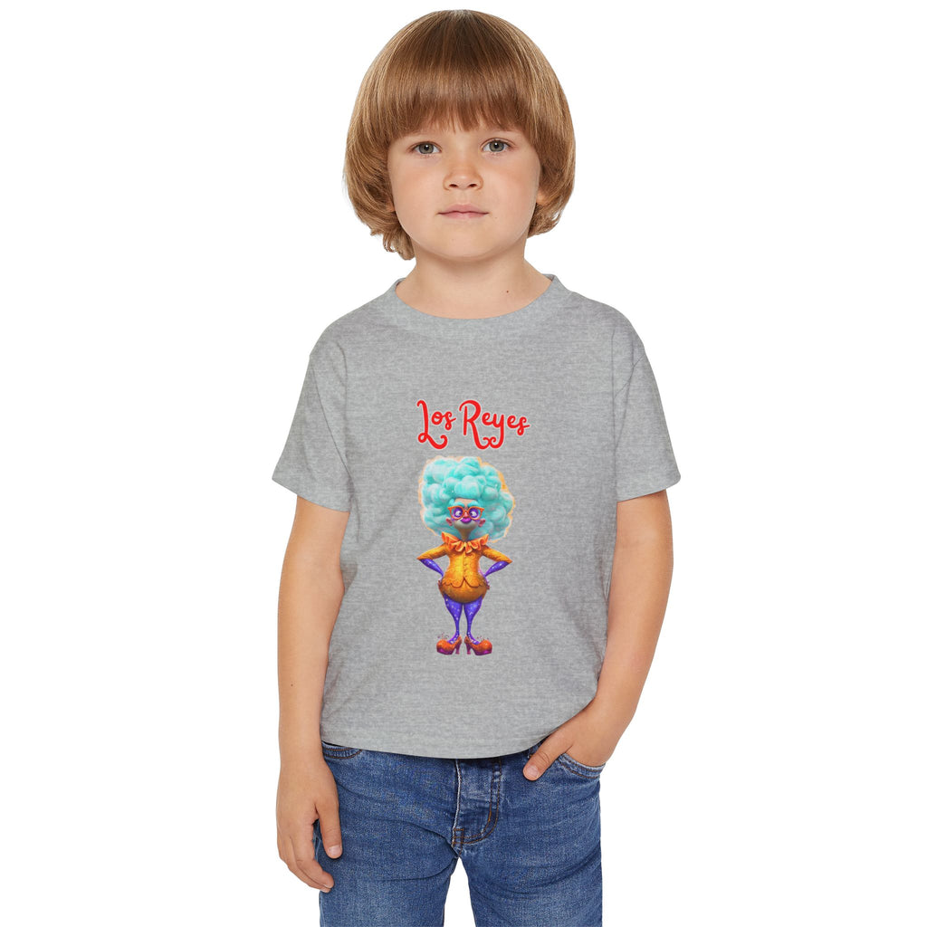Los Reyes T-shirt | JPE Kids colorful illustration