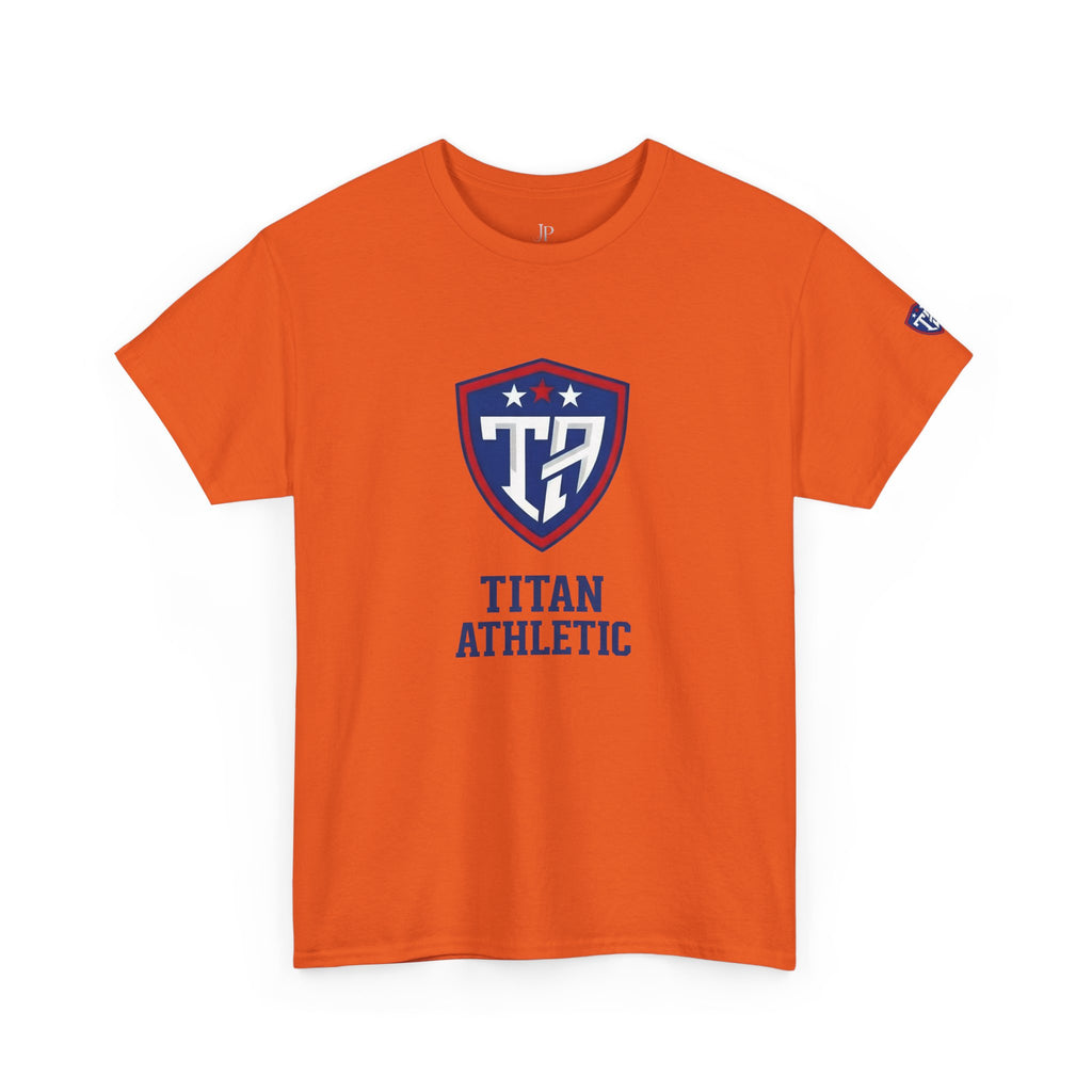 Titan Athleti Shield Tee | Sports Logo T-Shirt, School Team Apparel, JP Ellington