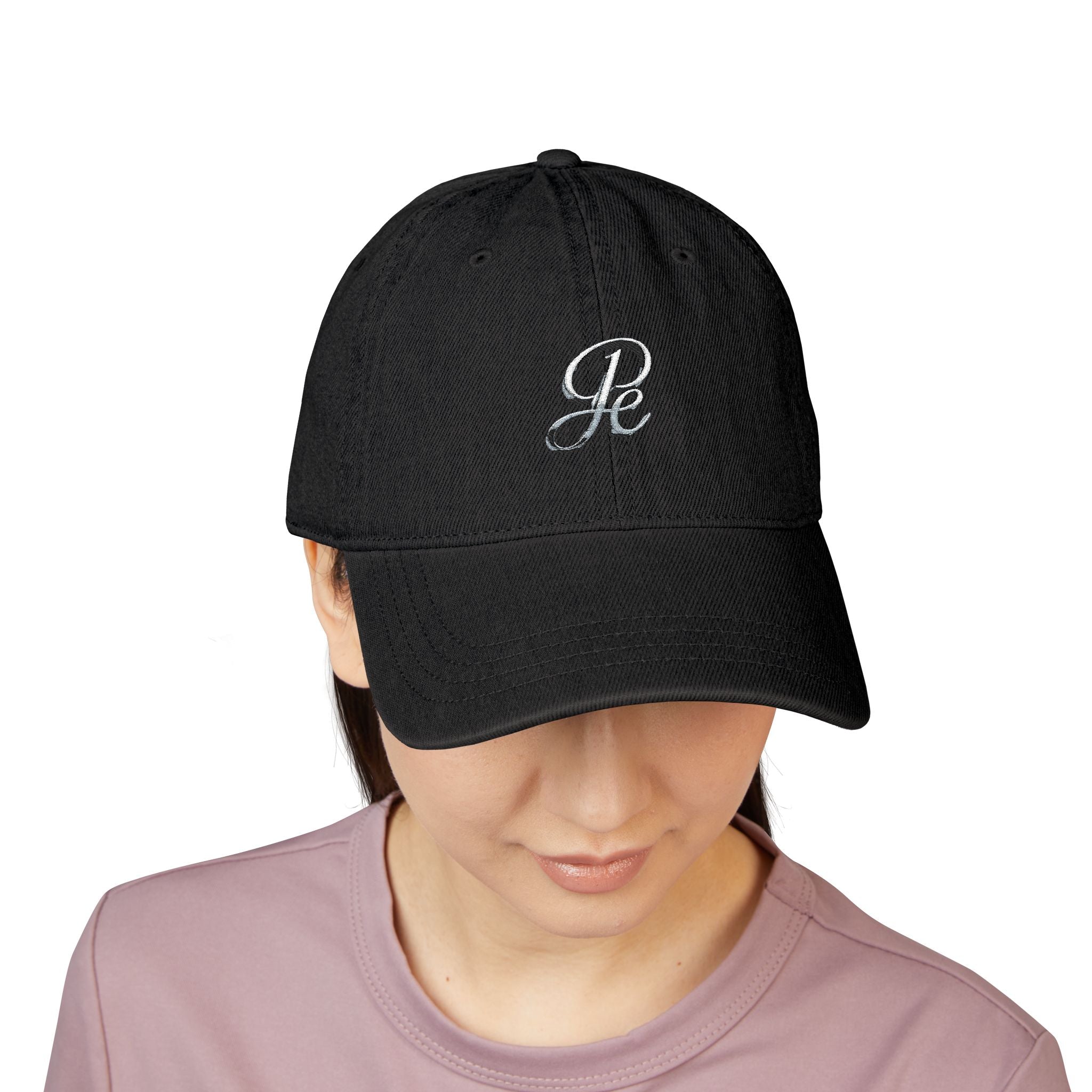 JP Ellington Denim Baseball Cap | Monogram Lettering