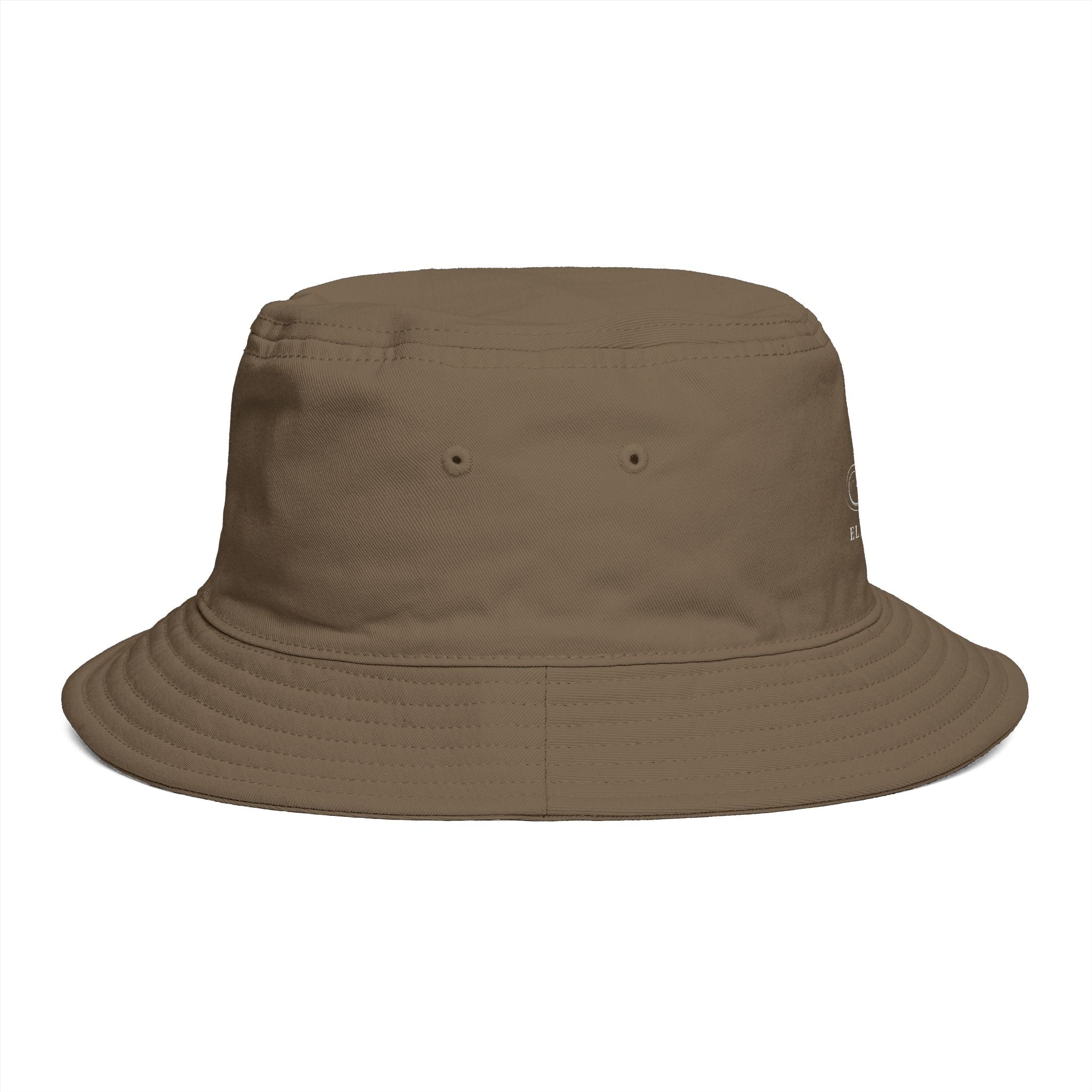 JP Ellington Embroidered Bucket Hat | Personalized Initials, Brown