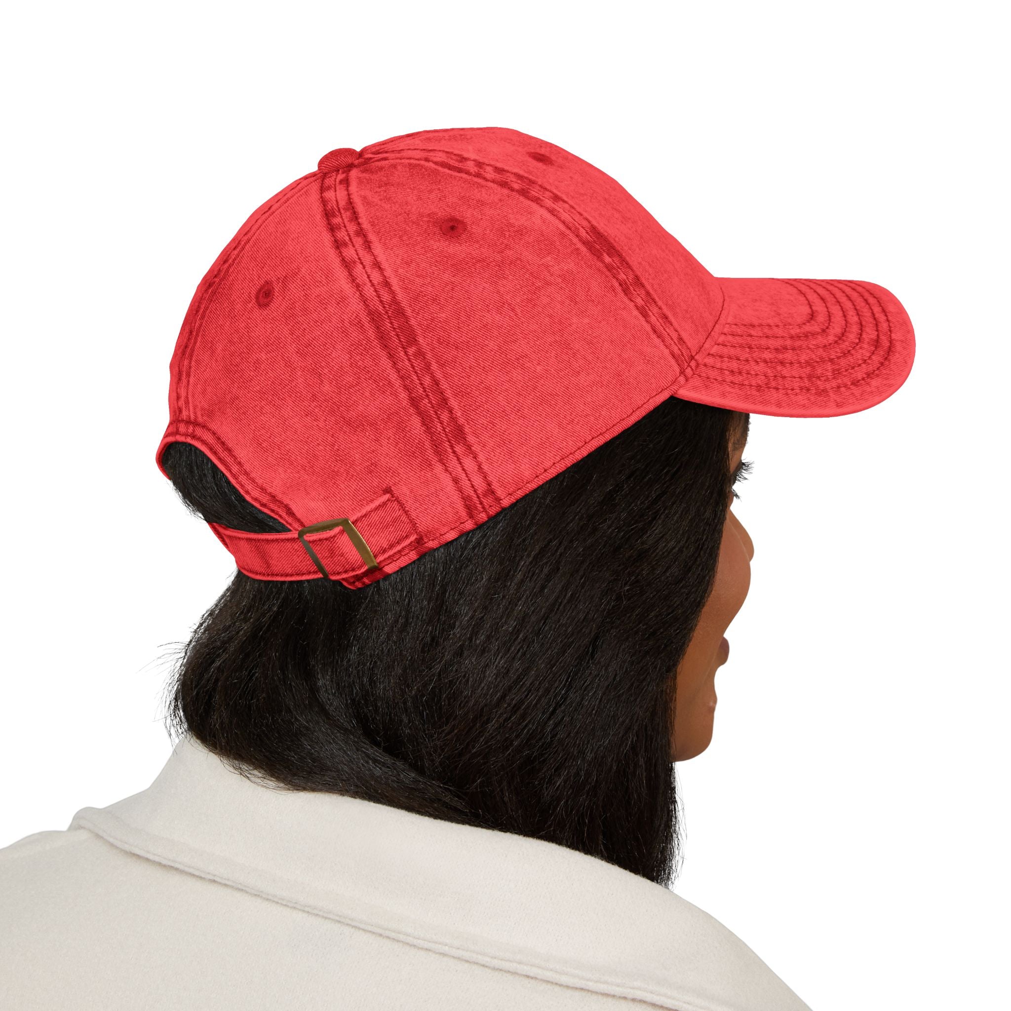 JP Ellington Vintage Cap | Red washed baseball hat