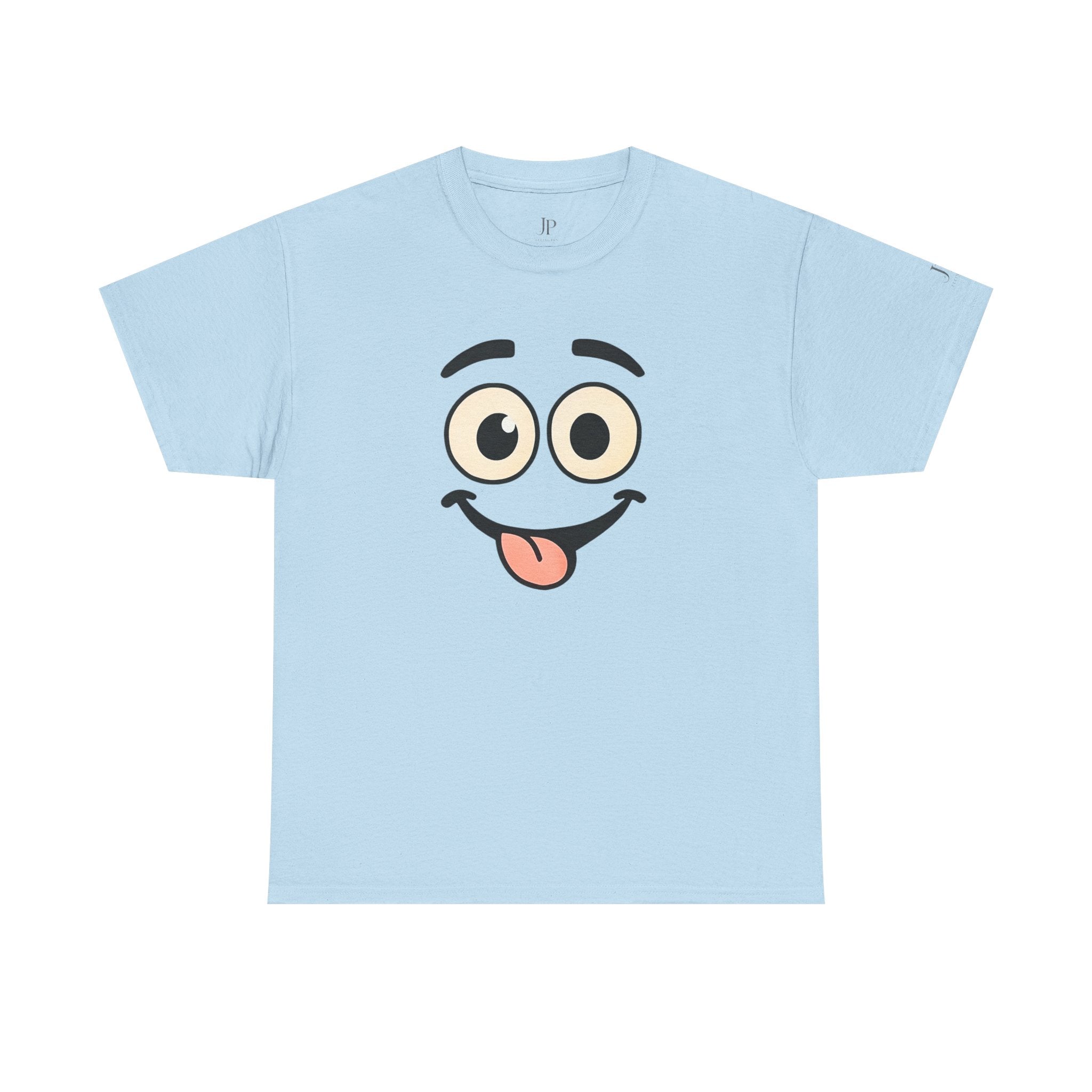 Goofy Smiley Face T-Shirt | Cute Tongue-Out Emoji Tee, JP Ellington Edition