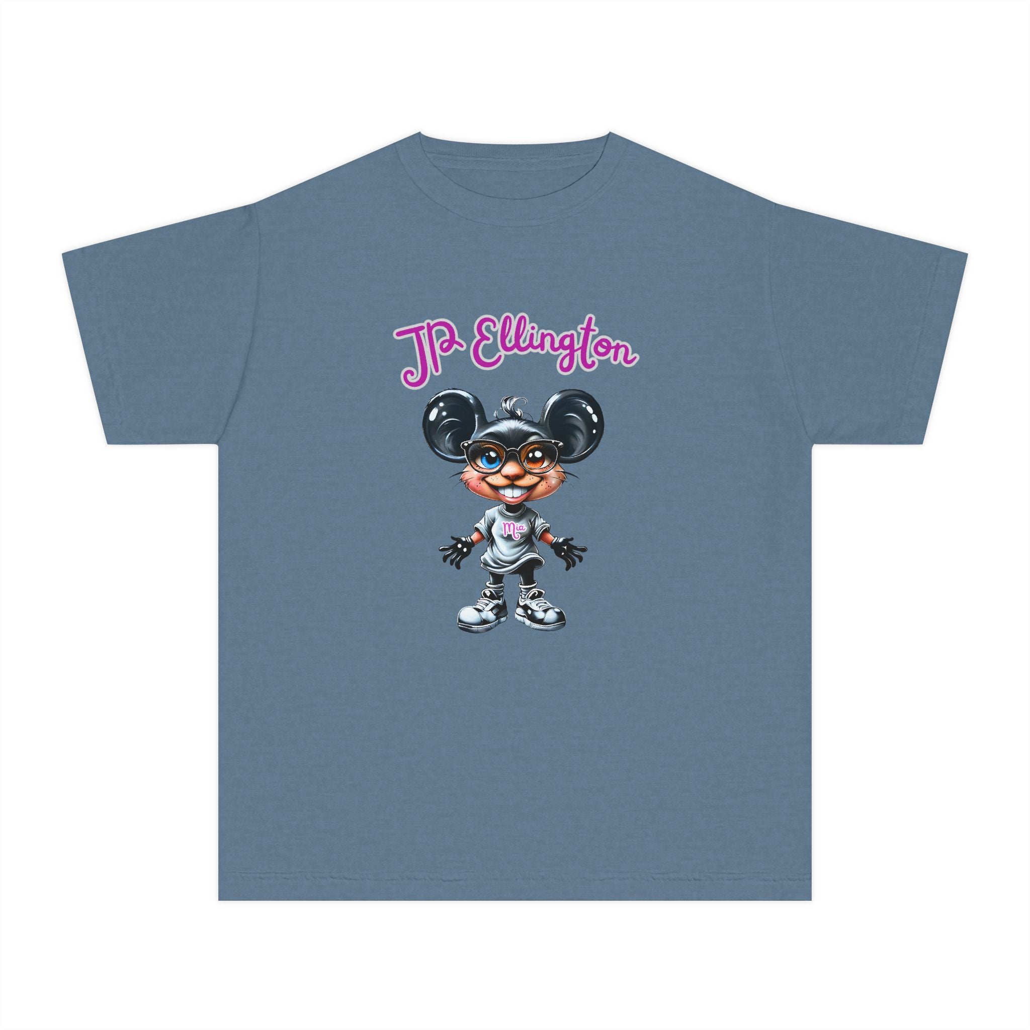 JP Ellington Maus Charakter T-Shirt | Niedliches Cartoon Kinder-Shirt