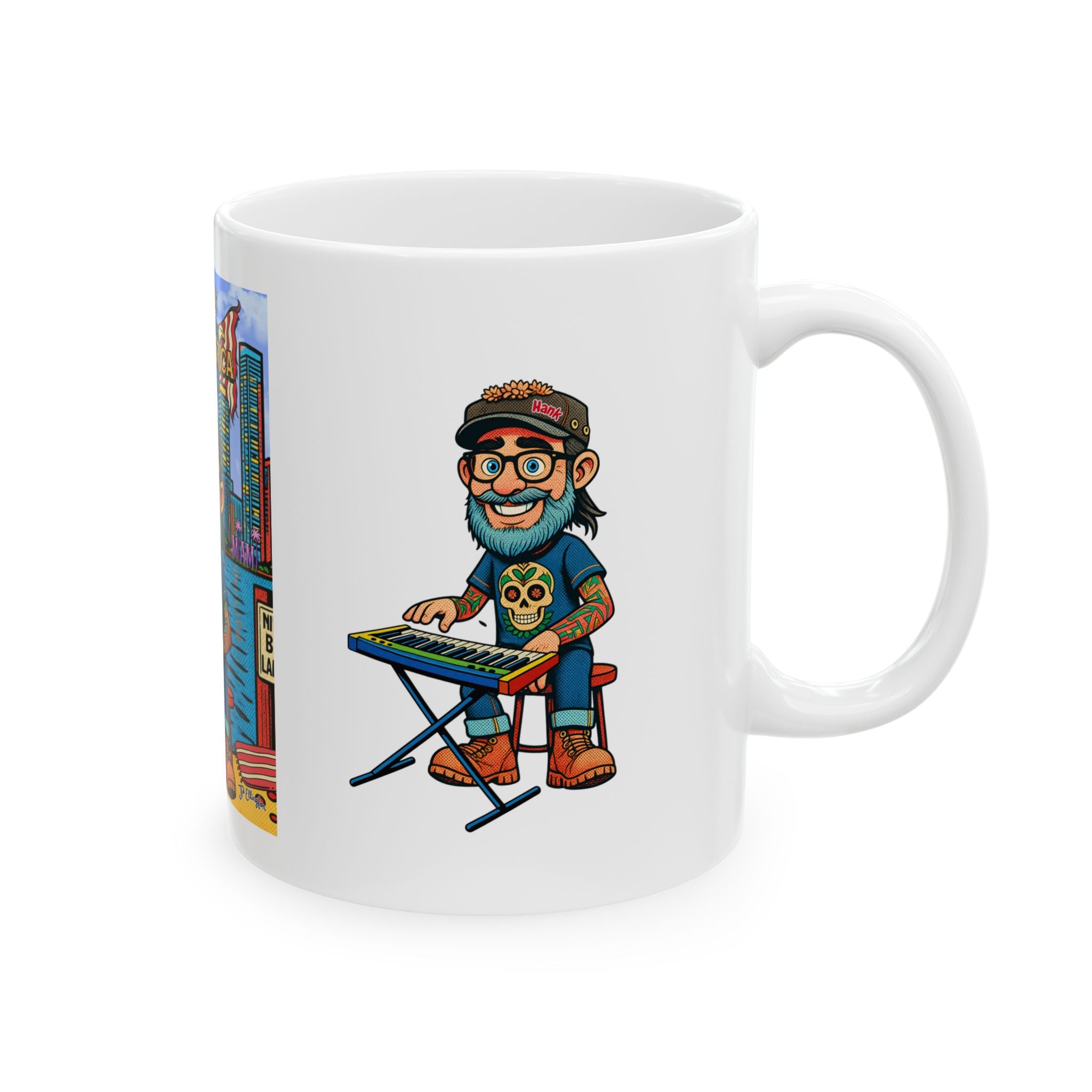 Freedom Made America mug | Miami mug, usa, florida