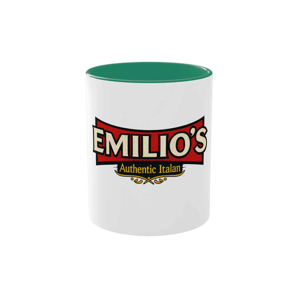 Emilio's Authentic Italian Coffee Mug — Two-Tone 11oz