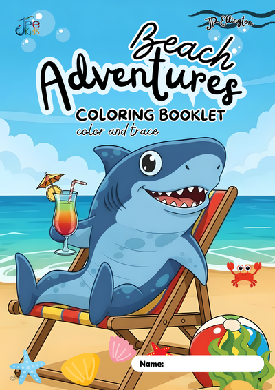 Beach Adventures Coloring Book