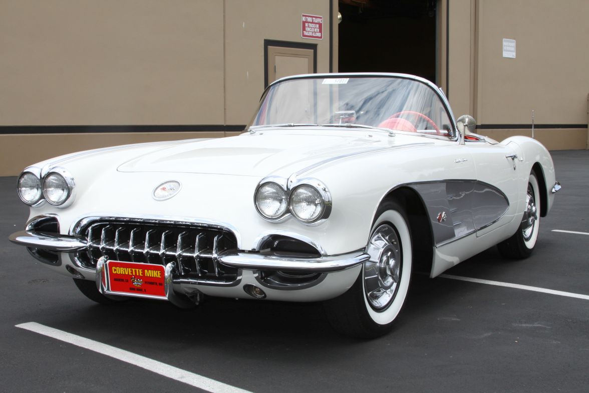 1959 Chevrolet Corvette C1 – White