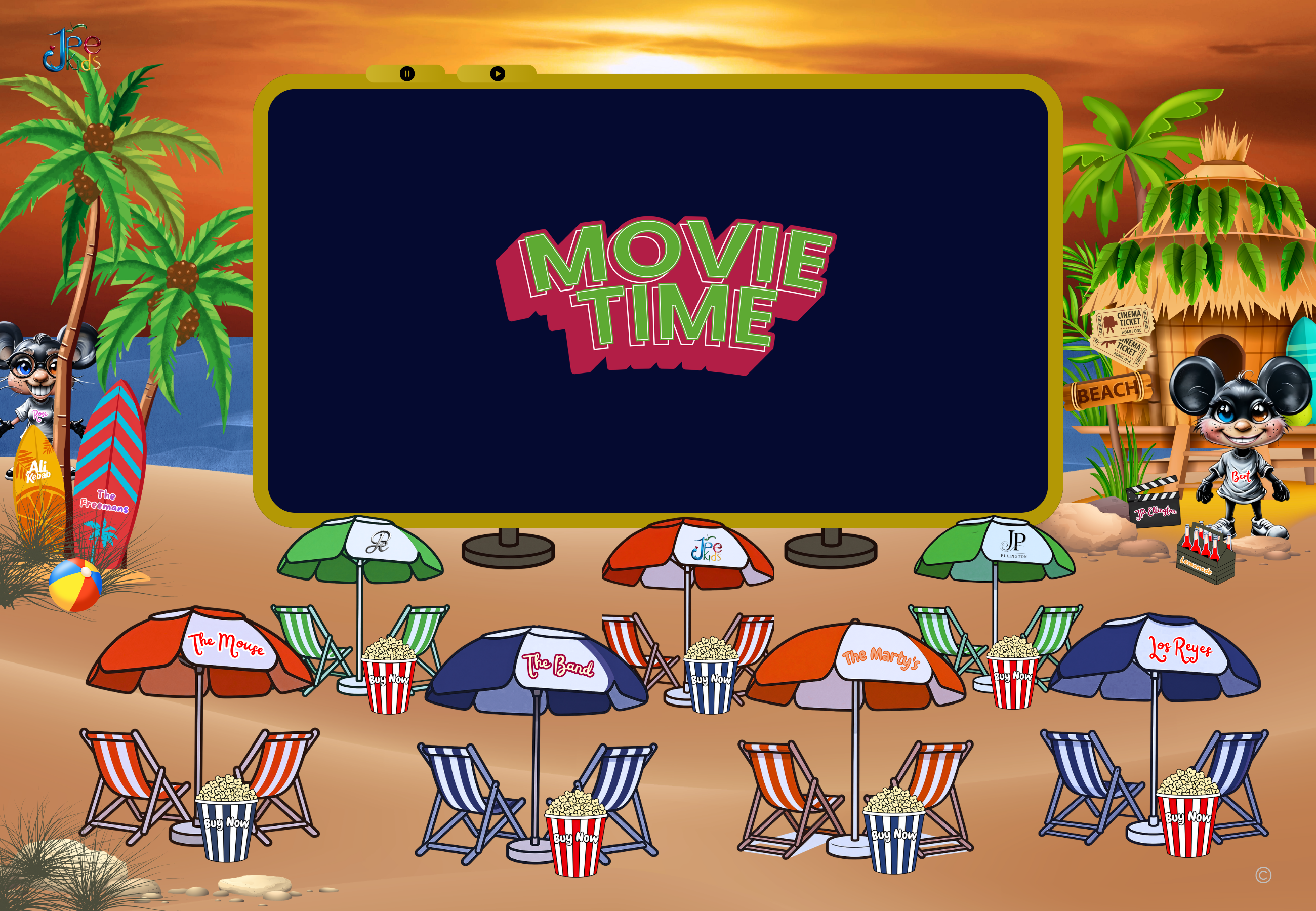 Carl's Beach Cinema