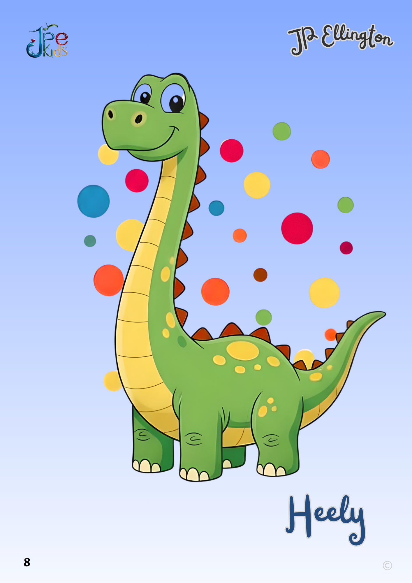 Cute Dinosaurs Coloring Booklet