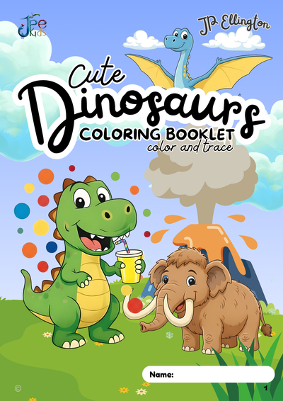 Dinosaurs Coloring Book