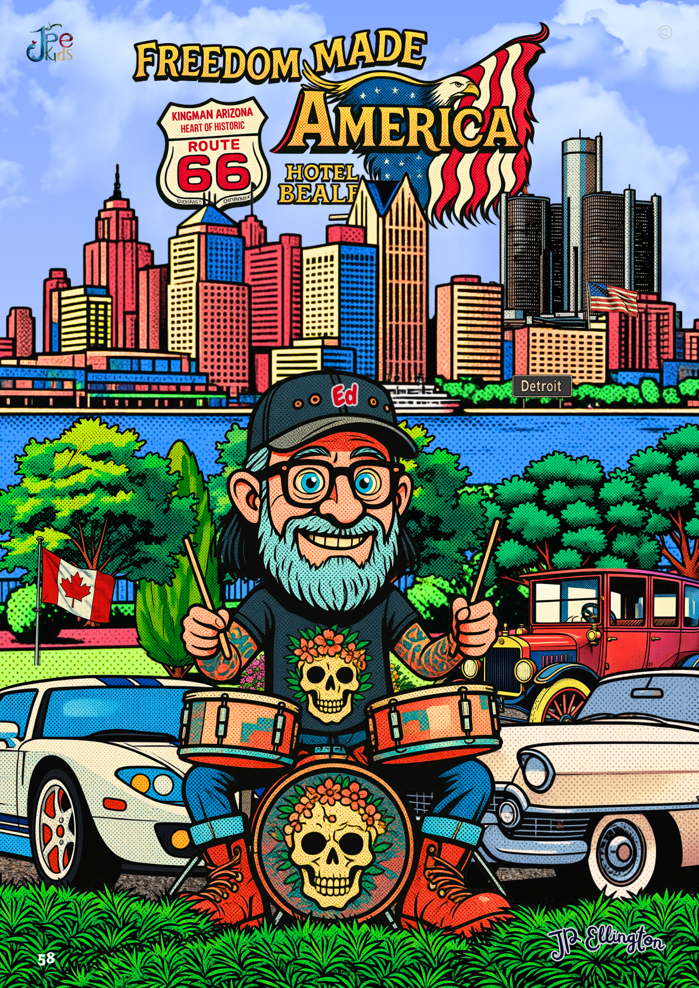 Freedom Made America – Coloring Booklet