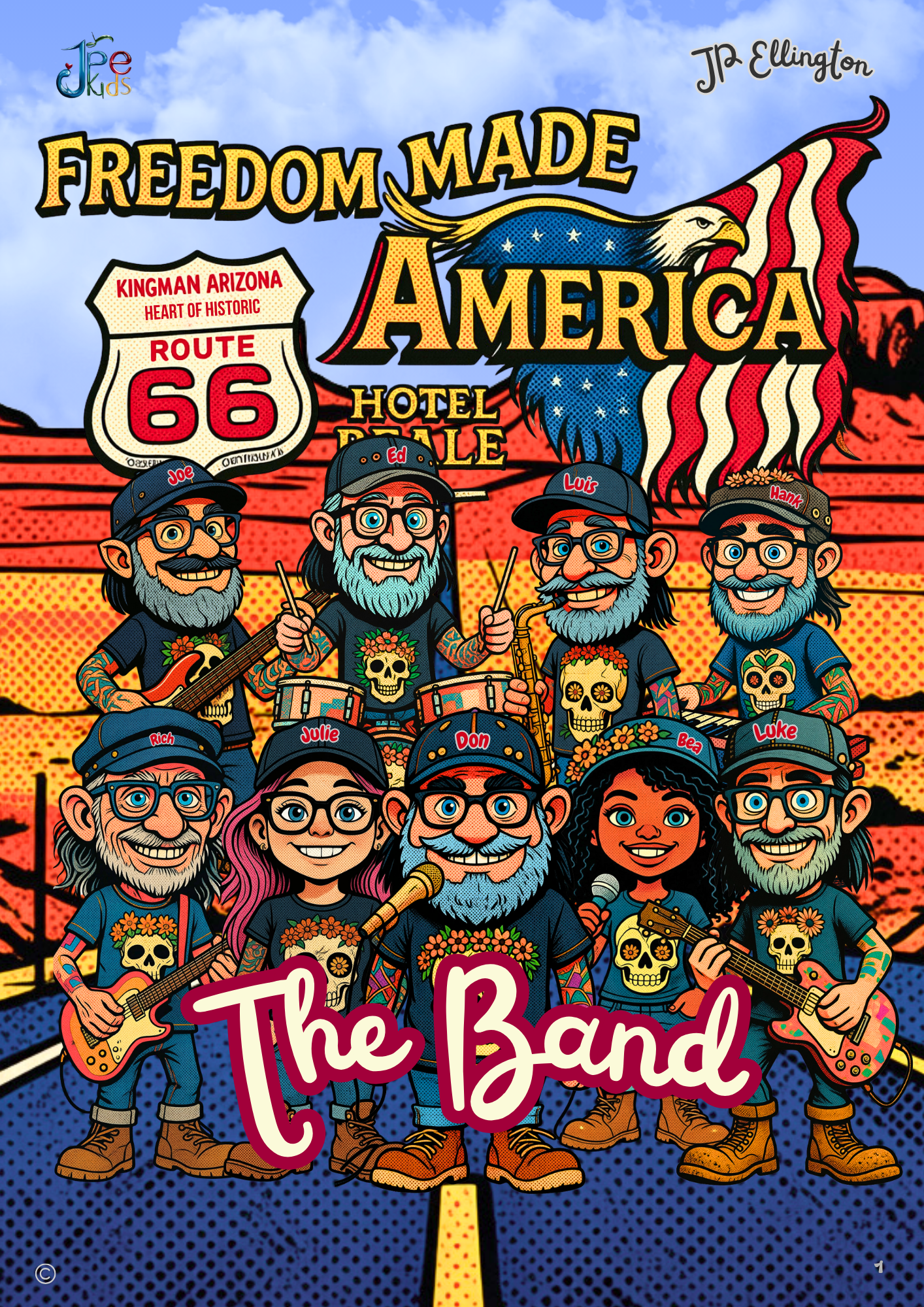 Freedom Made America – Coloring Booklet