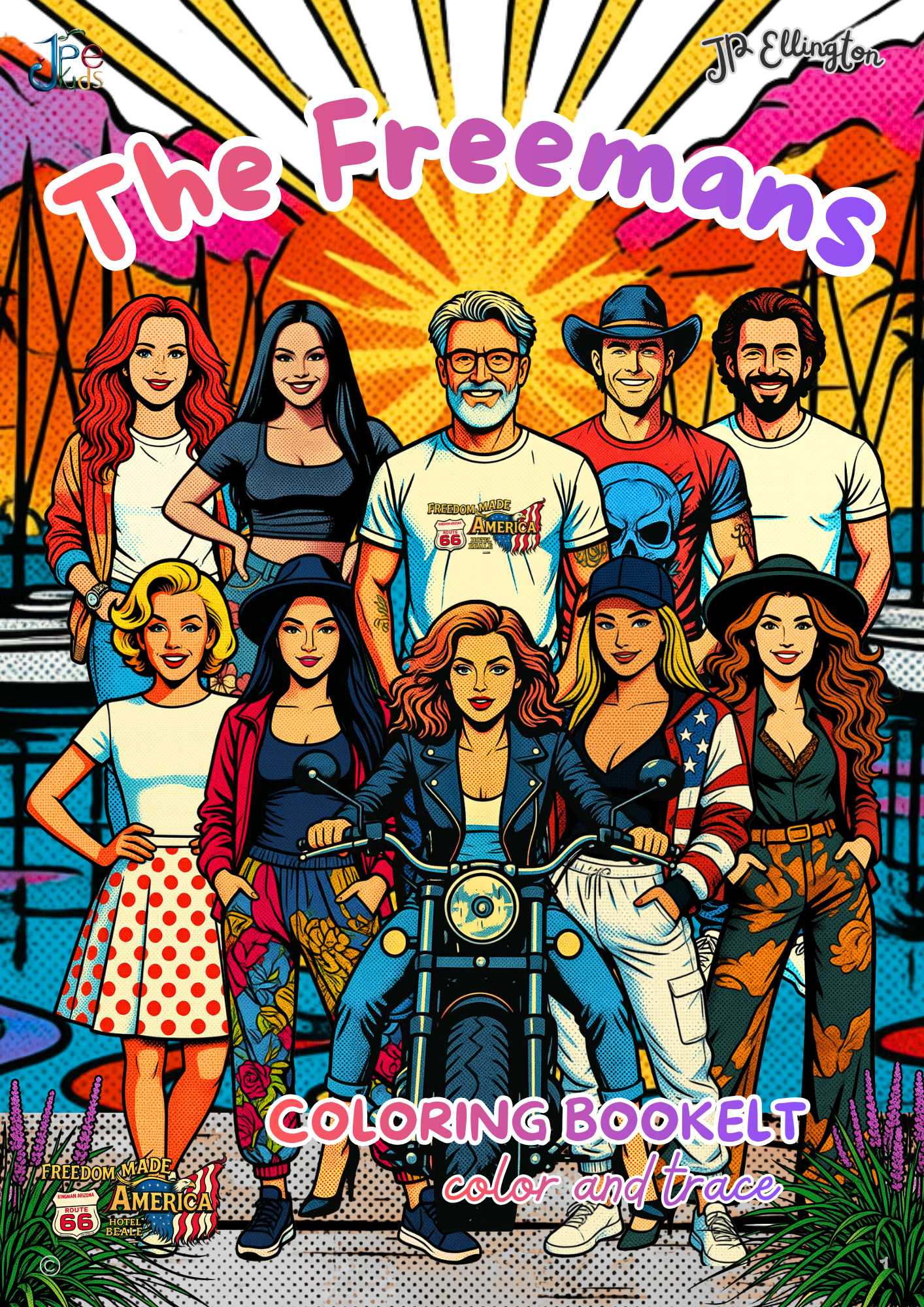 The Freemans Coloring Booklet